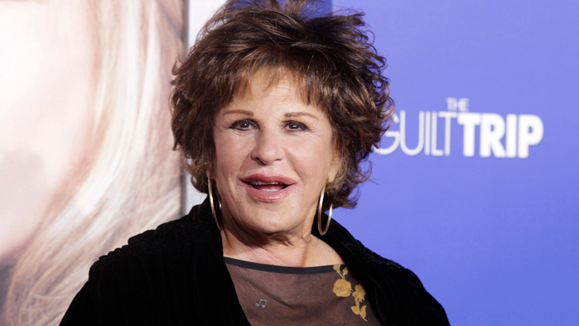Singer and actress Lainie Kazan arrives at the premiere of "The Guilt Trip" starring Barbra Streisand and Seth Rogen in Los Angeles December 11, 2012.