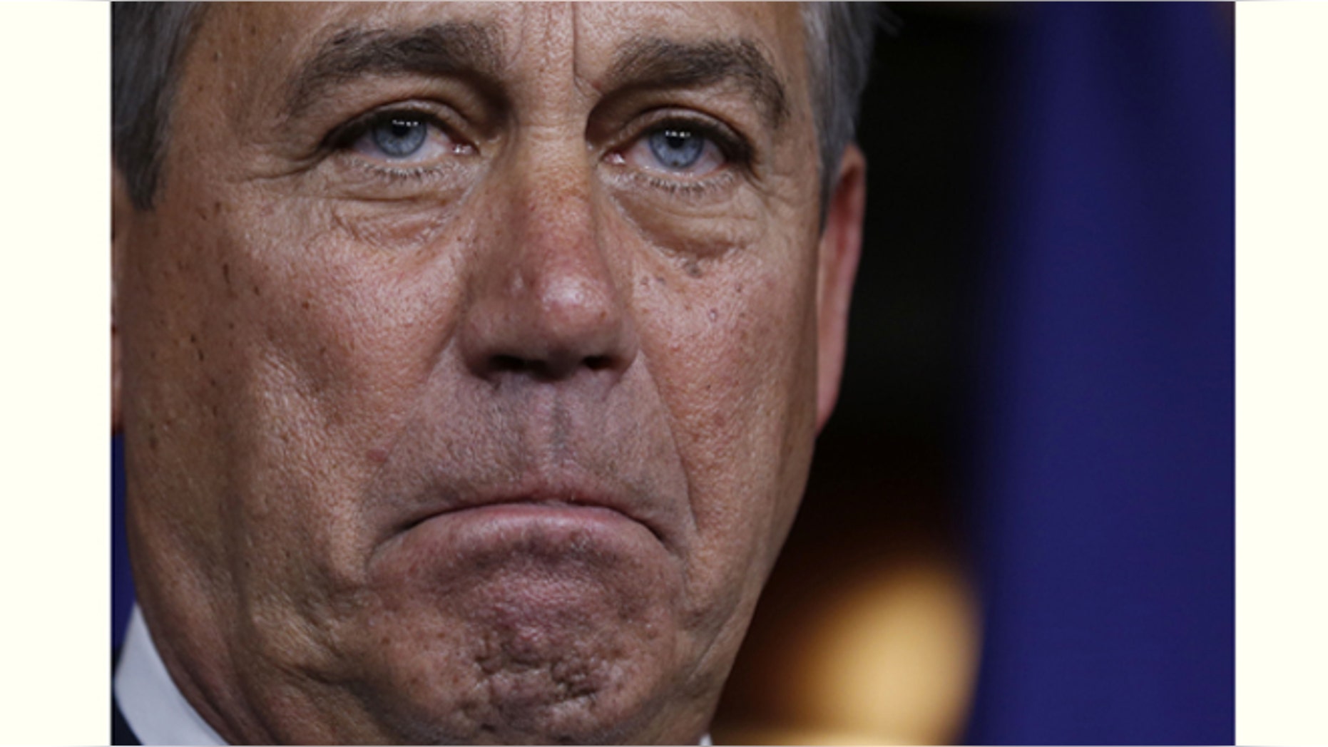 U.S. Speaker of the House John Boehner. (REUTERS)