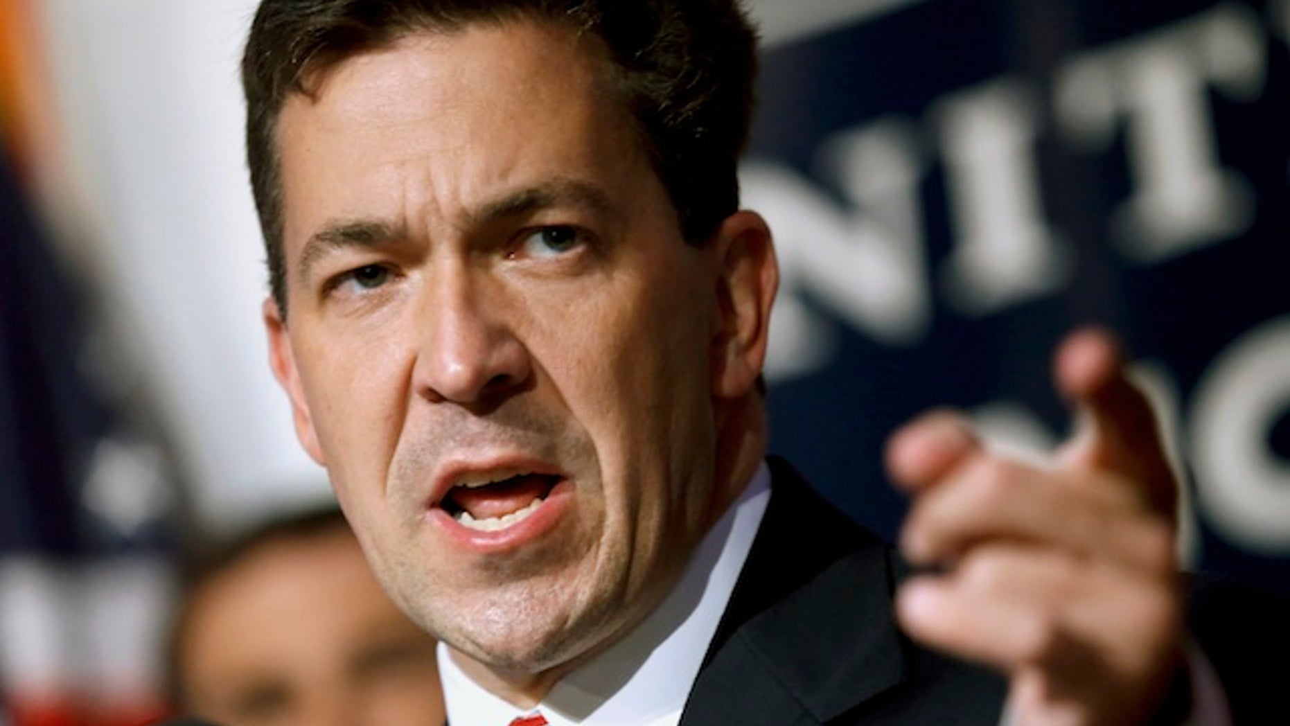 Tea Party candidate Chris McDaniel delivers a concession speech in Hattiesburg, Mississippi, June 24, 2014. U.S. Senator Thad Cochran of Mississippi narrowly defeated challenger McDaniel on Tuesday in a high-profile runoff election that pitted the Republican Party establishment against the insurgent Tea Party movement. REUTERS/Jonathan Bachman (UNITED STATES - Tags: ELECTIONS POLITICS) - RTR3VLJX