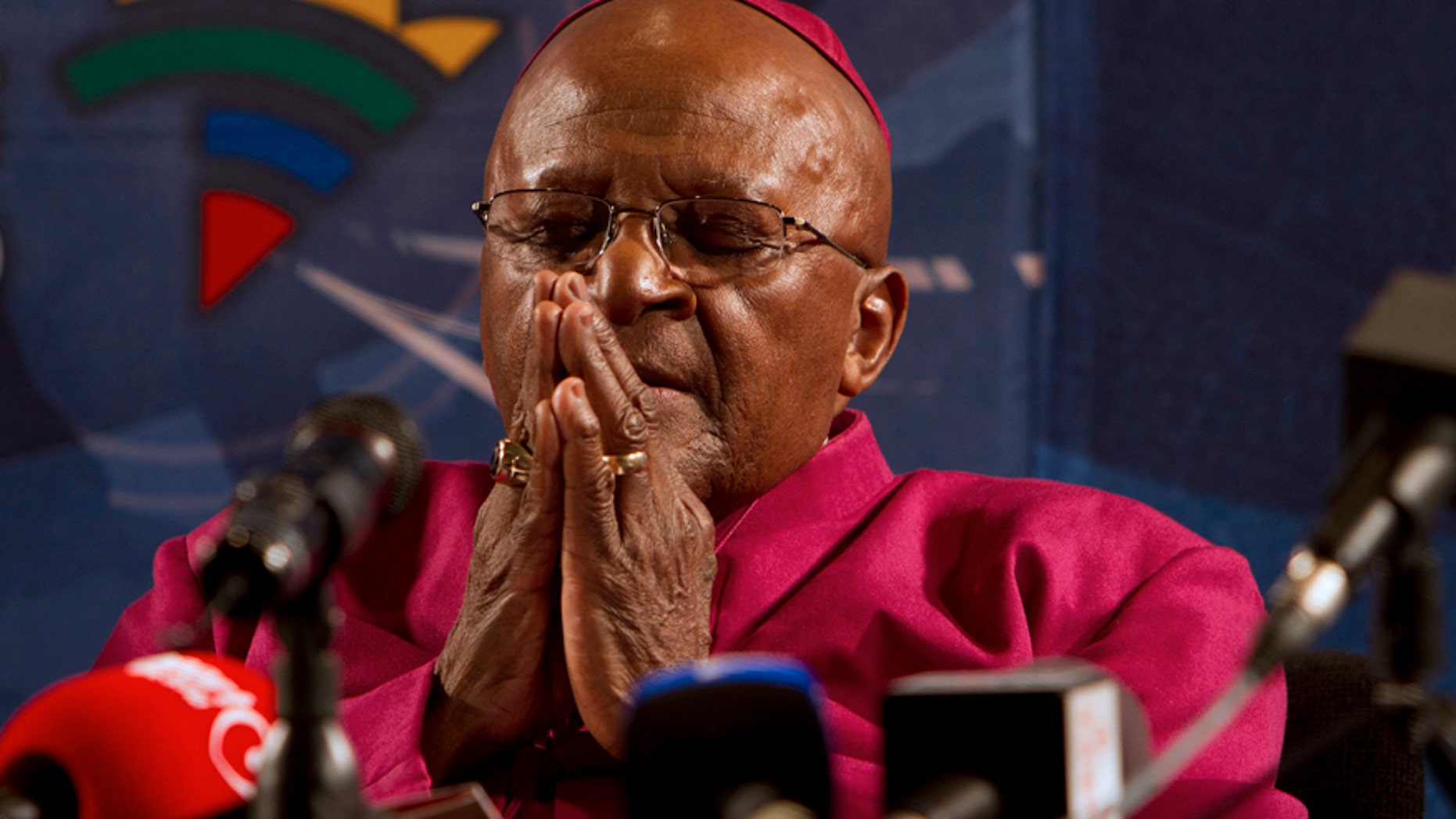 Archbishop Emeritus and Nobel Laureate Desmond Tutu.