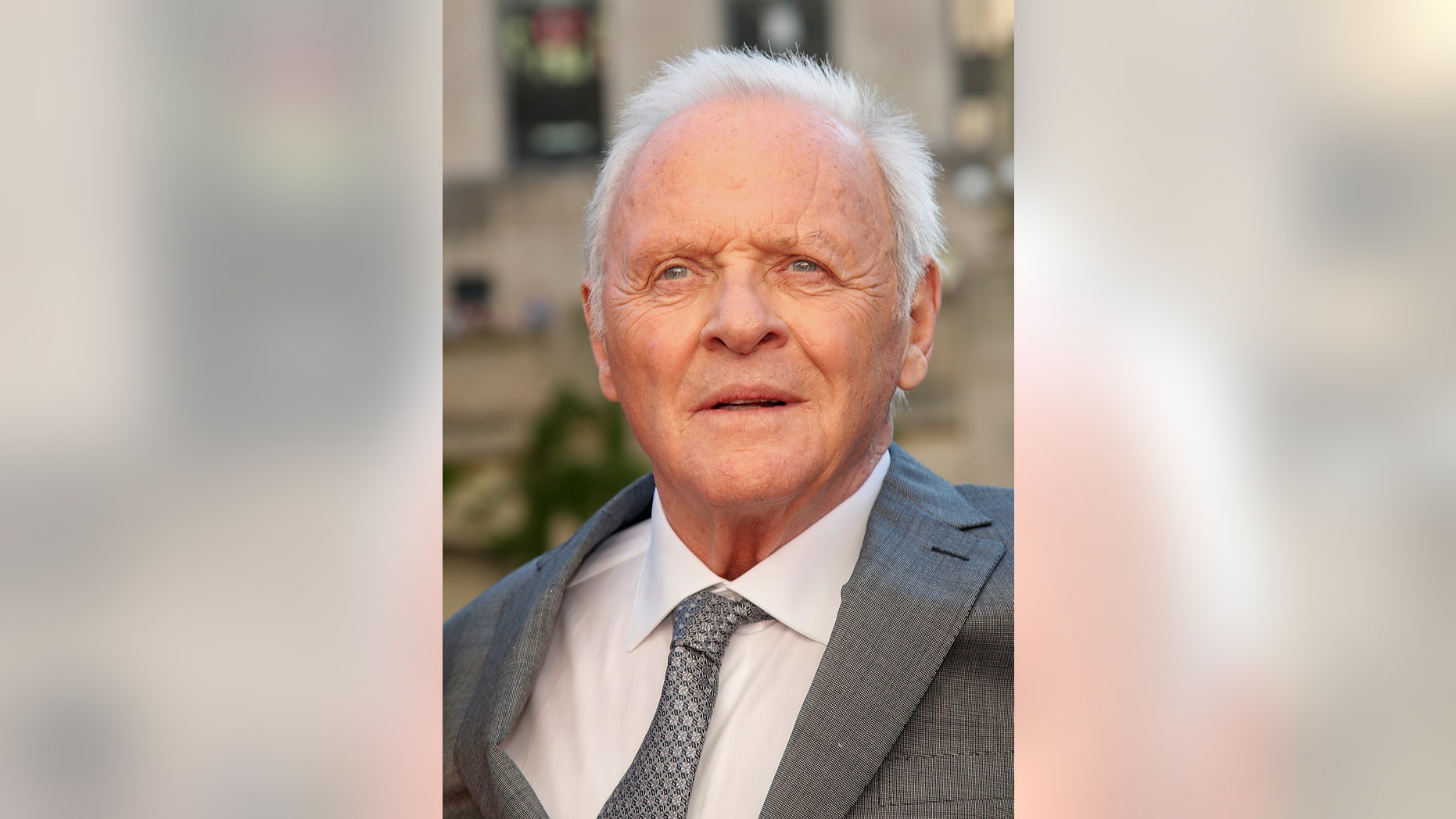 Anthony Hopkins' bizarre selfie video went viral on social media.