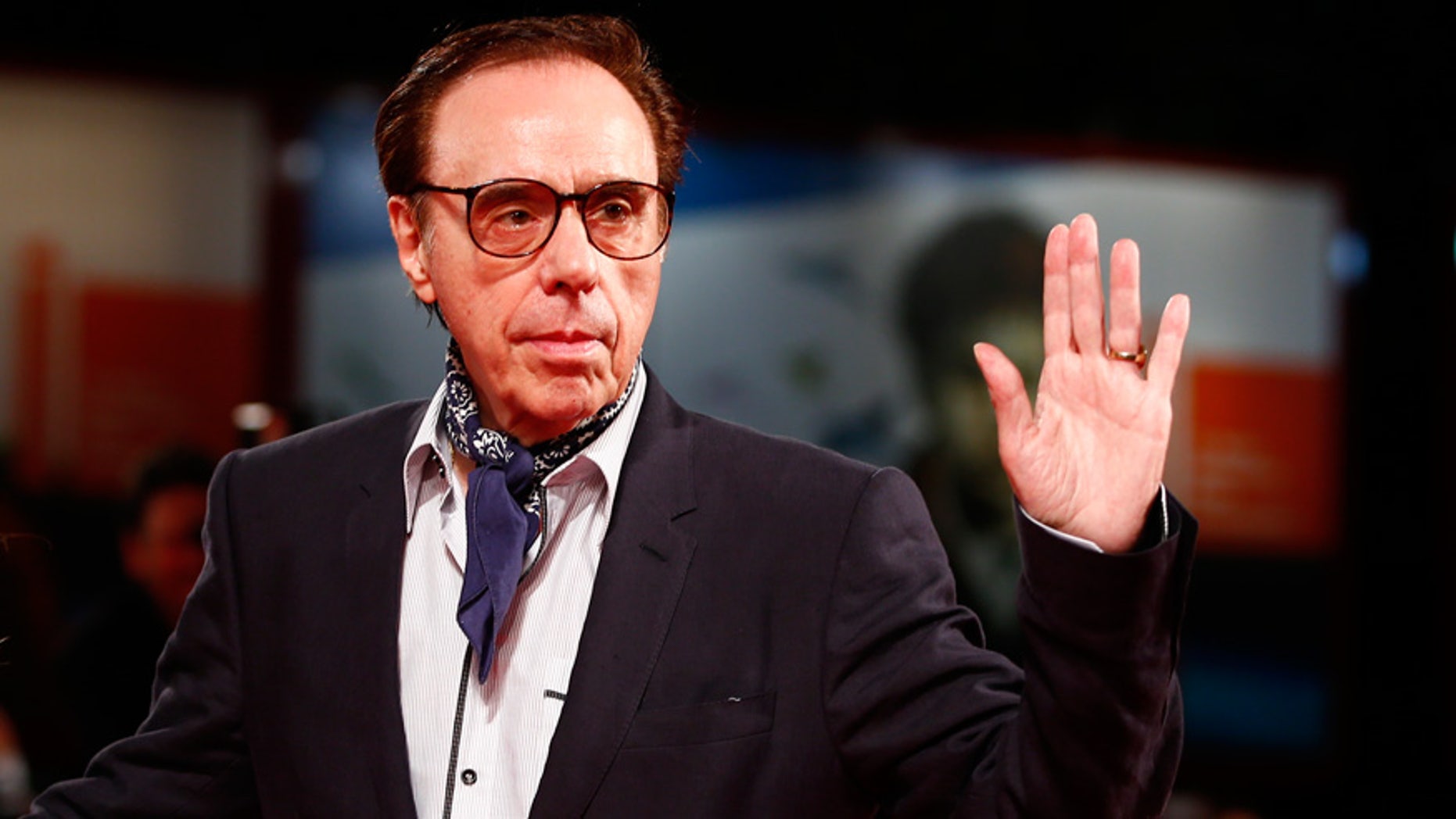 Director Peter Bogdanovich attends the 71st Venice Film Festival.