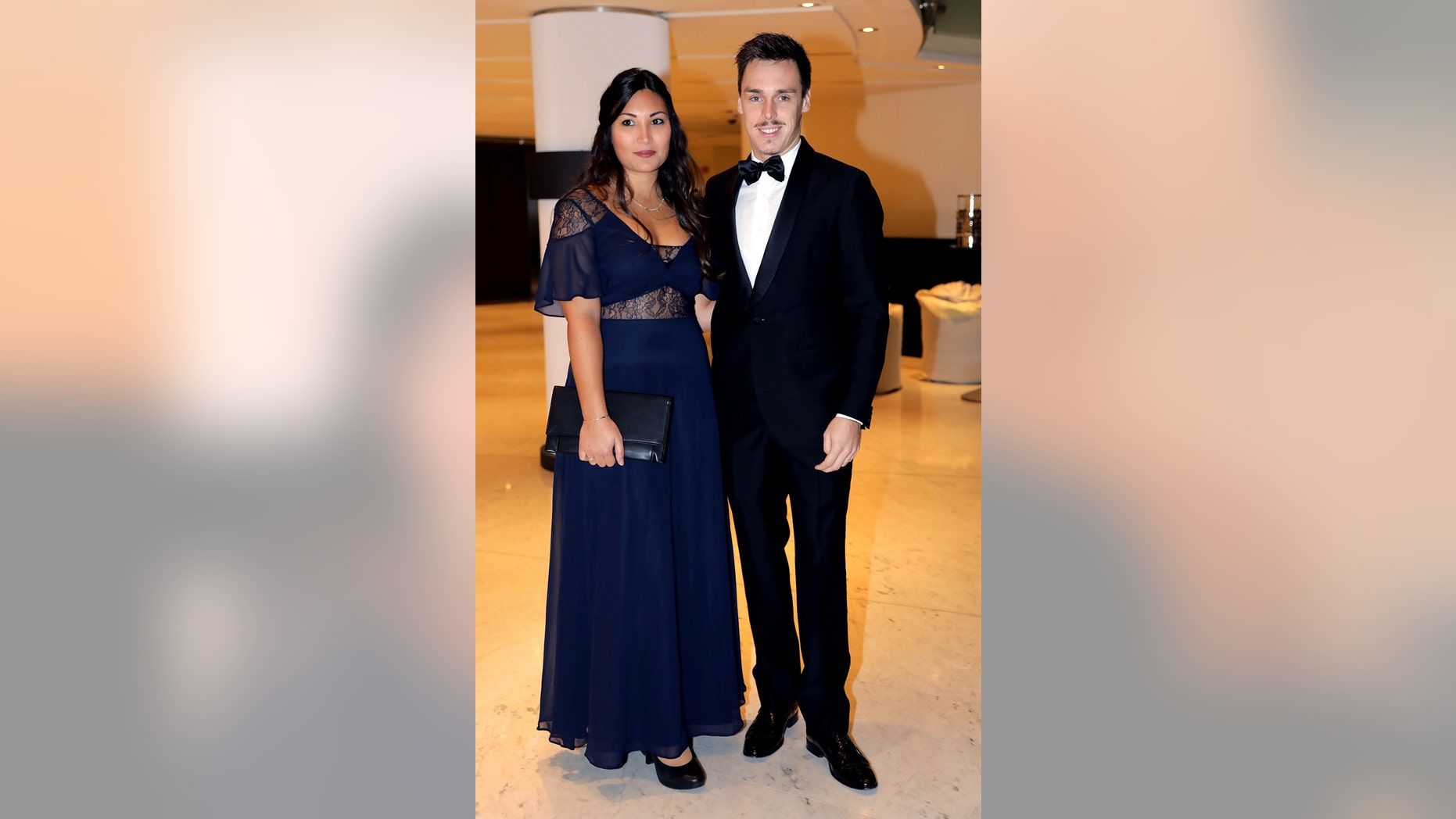 Louis Ducruet, the son of Monaco's Princess Stephanie, and his fiancée met over four years ago when they were both attending Western Carolina University in the U.S.