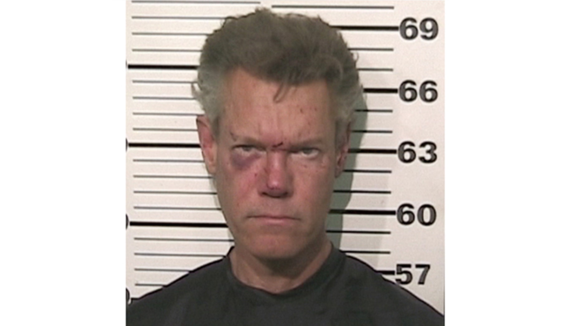 This file photo provided by the Grayson County, Texas, Sheriffs Office shows Country singer Randy Travis.