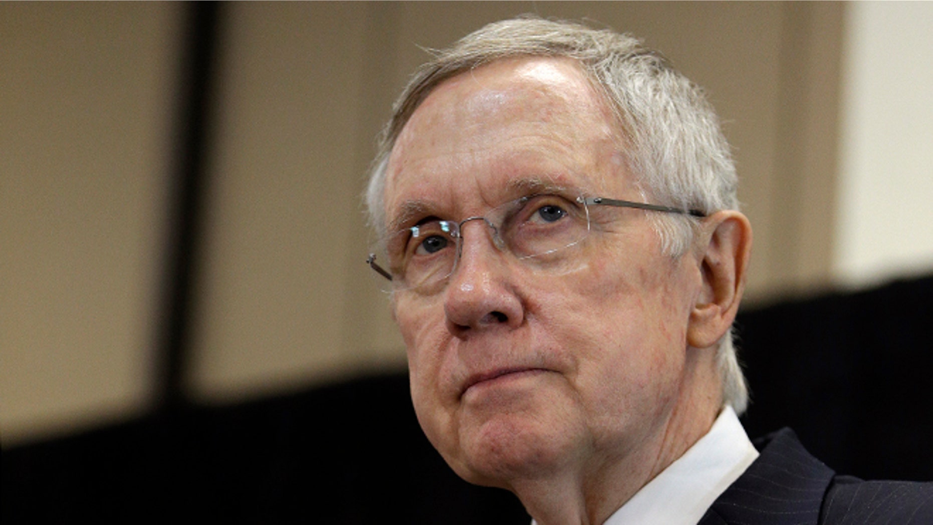 Aug. 29, 2014: Senate Majority Leader Harry Reid at a conference in Las Vegas, Nevada.