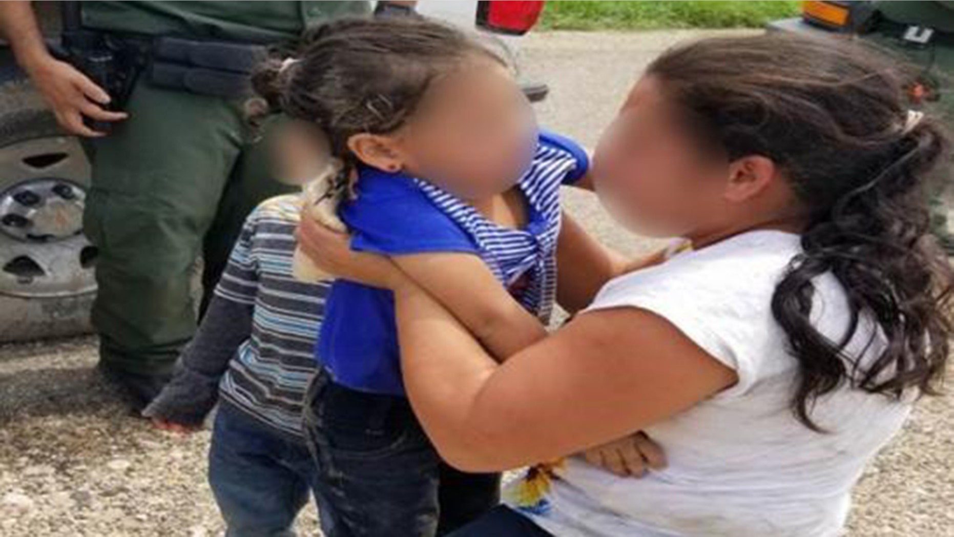 A three-year-old girl and her mother are reunited after being separated in Texas. U.S. Border Patrol says the two were separated after being smuggled across the southern border.