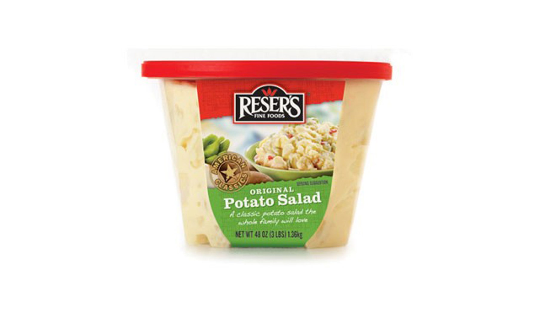 Reser's Fine Foods, which manufactures the potato salad pictured here, issued a recall this week due to concerns over possible listeria contamination.