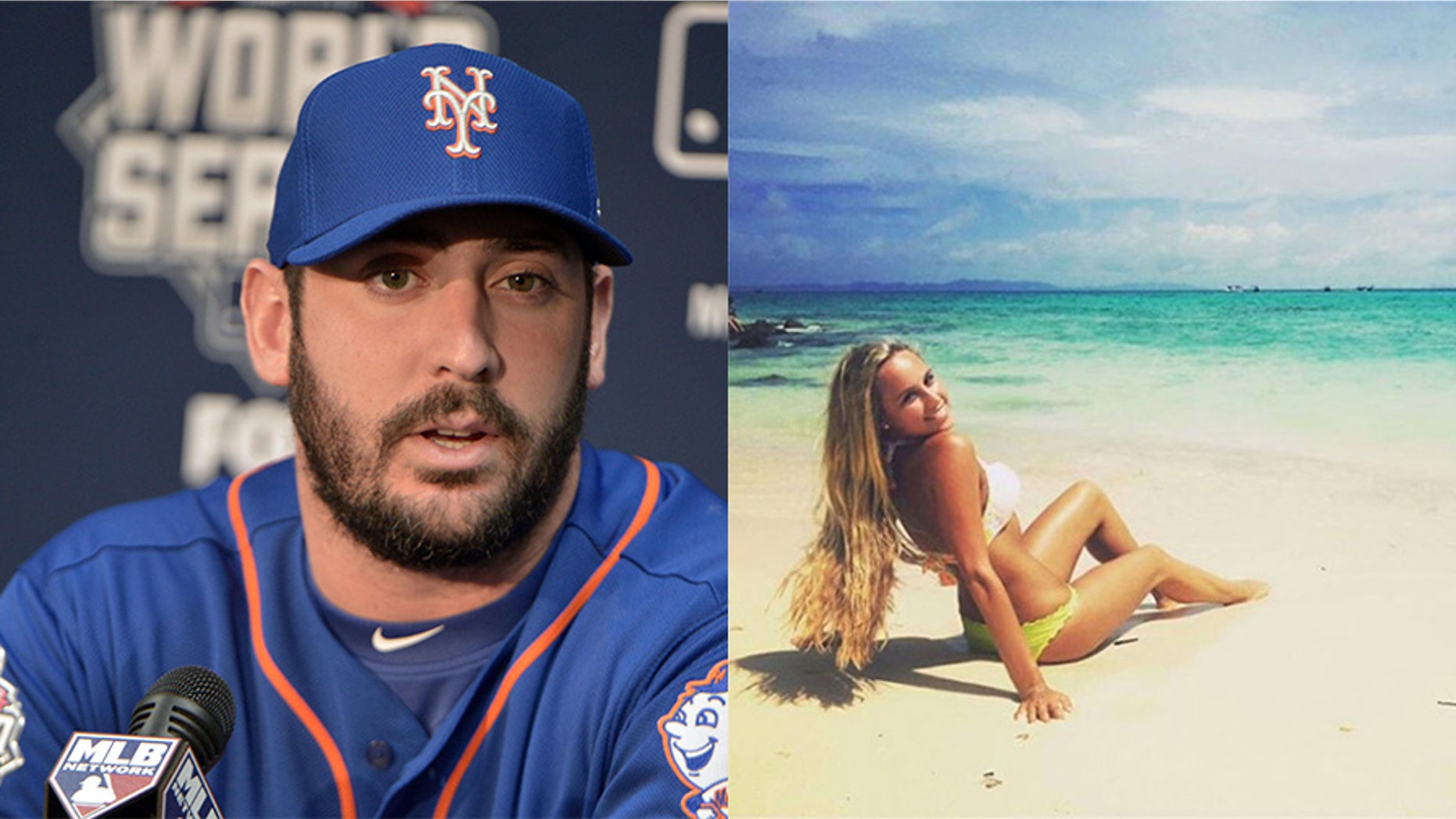 Matt Harvey is reportedly dating Instagram model Kristina Krishka.