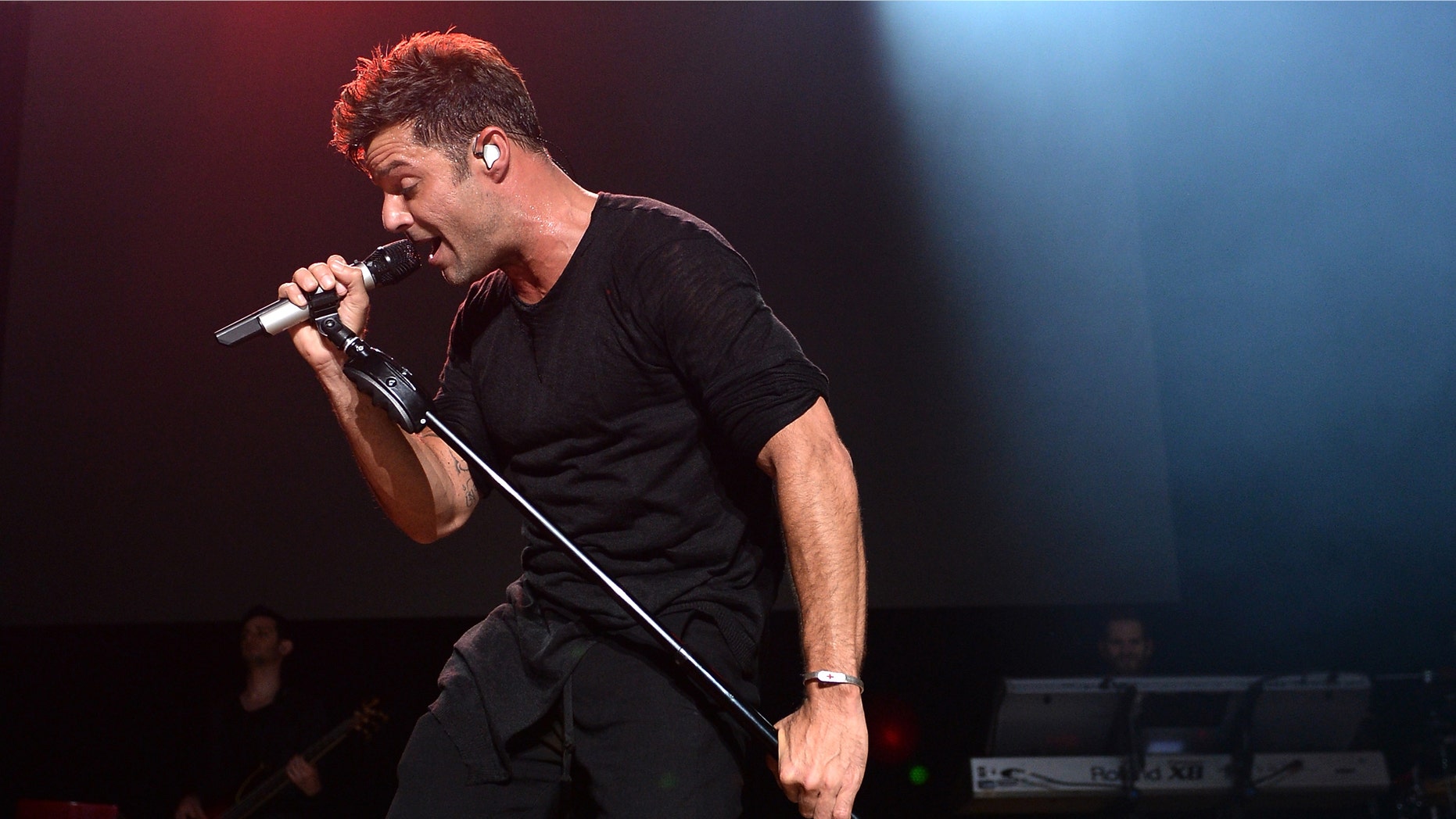 WANTAGH, NY - MAY 31: Ricky Martin performs at 103.5 KTU's KTUphoria 2015 at Nikon at Jones Beach Theater on May 31, 2015 in Wantagh, New York. (Photo by Dimitrios Kambouris/Getty Images for iHeartMedia)