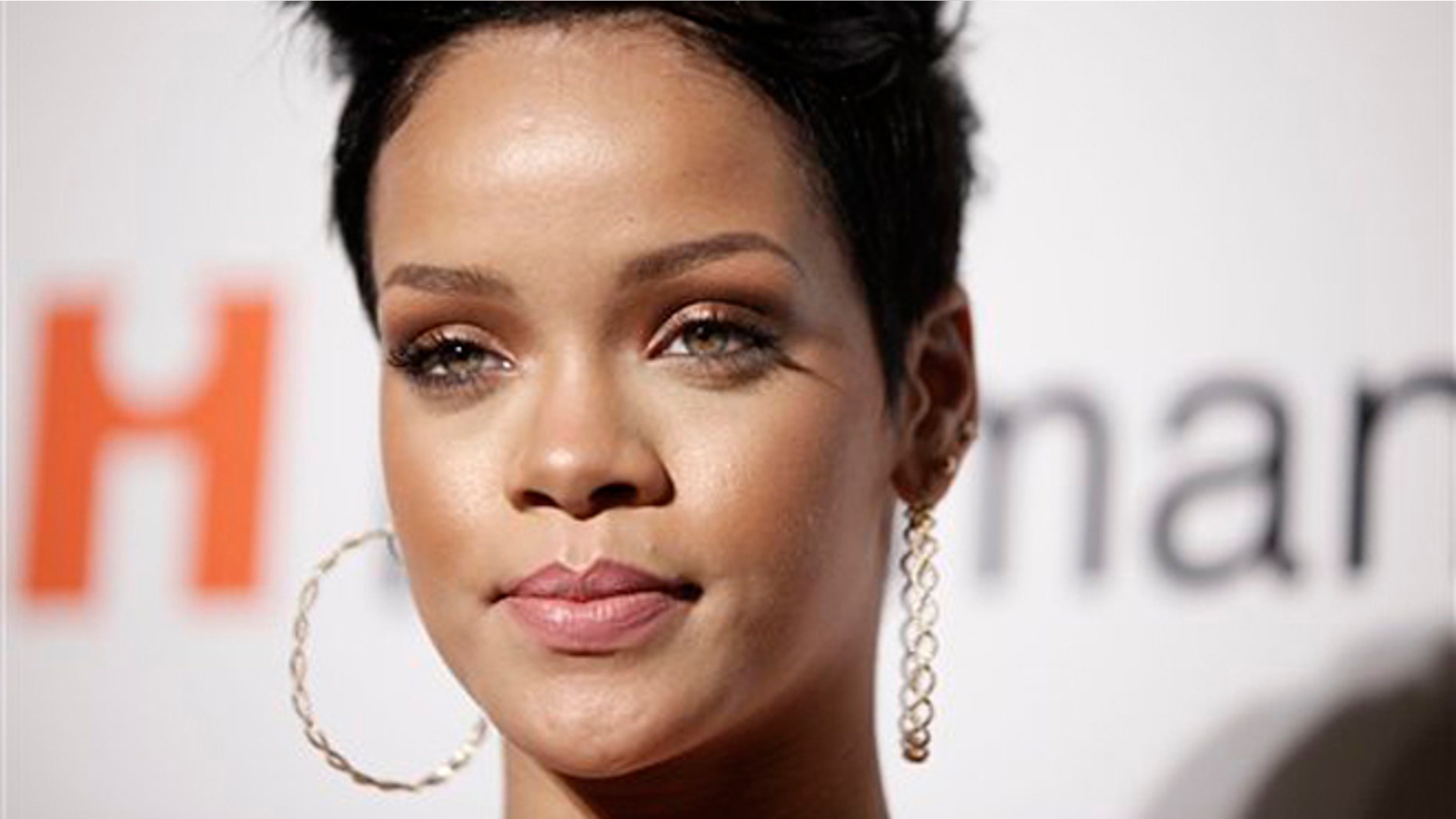 Feb. 7, 2009: In this file photo, Rihanna arrives at the Clive Davis pre-Grammy party in Beverly Hills, Calif.
