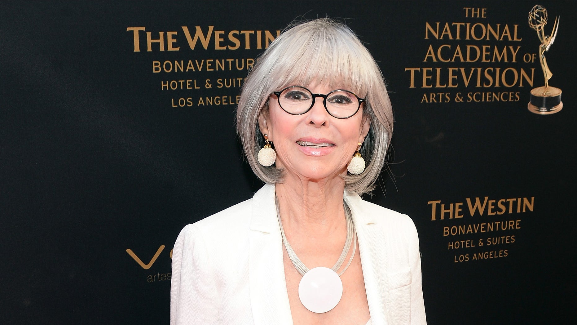 Actress Rita Moreno at the Westin Bonaventure Hotel on May 1, 2016 in Los Angeles, California.