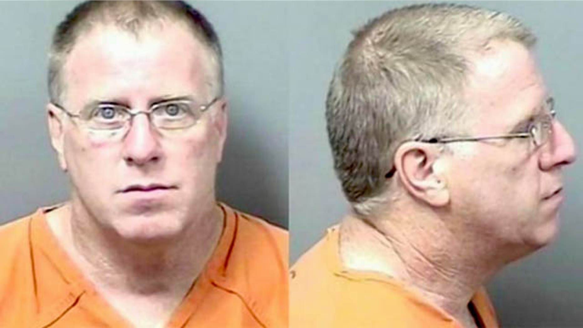 This undated mugshot shows Robert Doyle, 51, who is charged with second degree murder and three counts of aggravated assault in connection with a deadly road rage shooting this past Thursday (Citrus County Sheriff's Office)