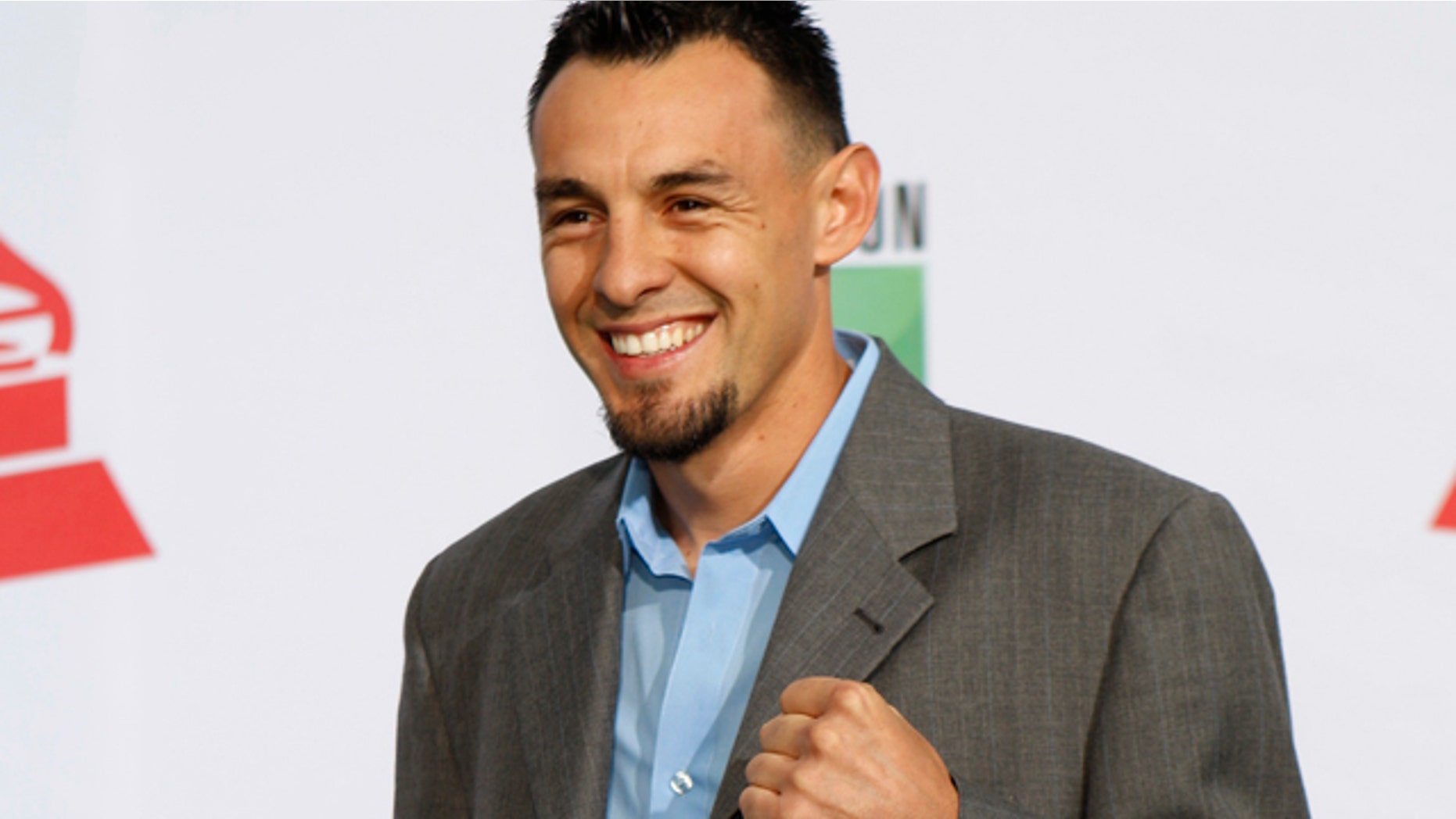Nov. 11, 2011: Boxer Robert Guerrero arrives at the 12th annual Latin Grammy Awards in Las Vegas, Nevada.