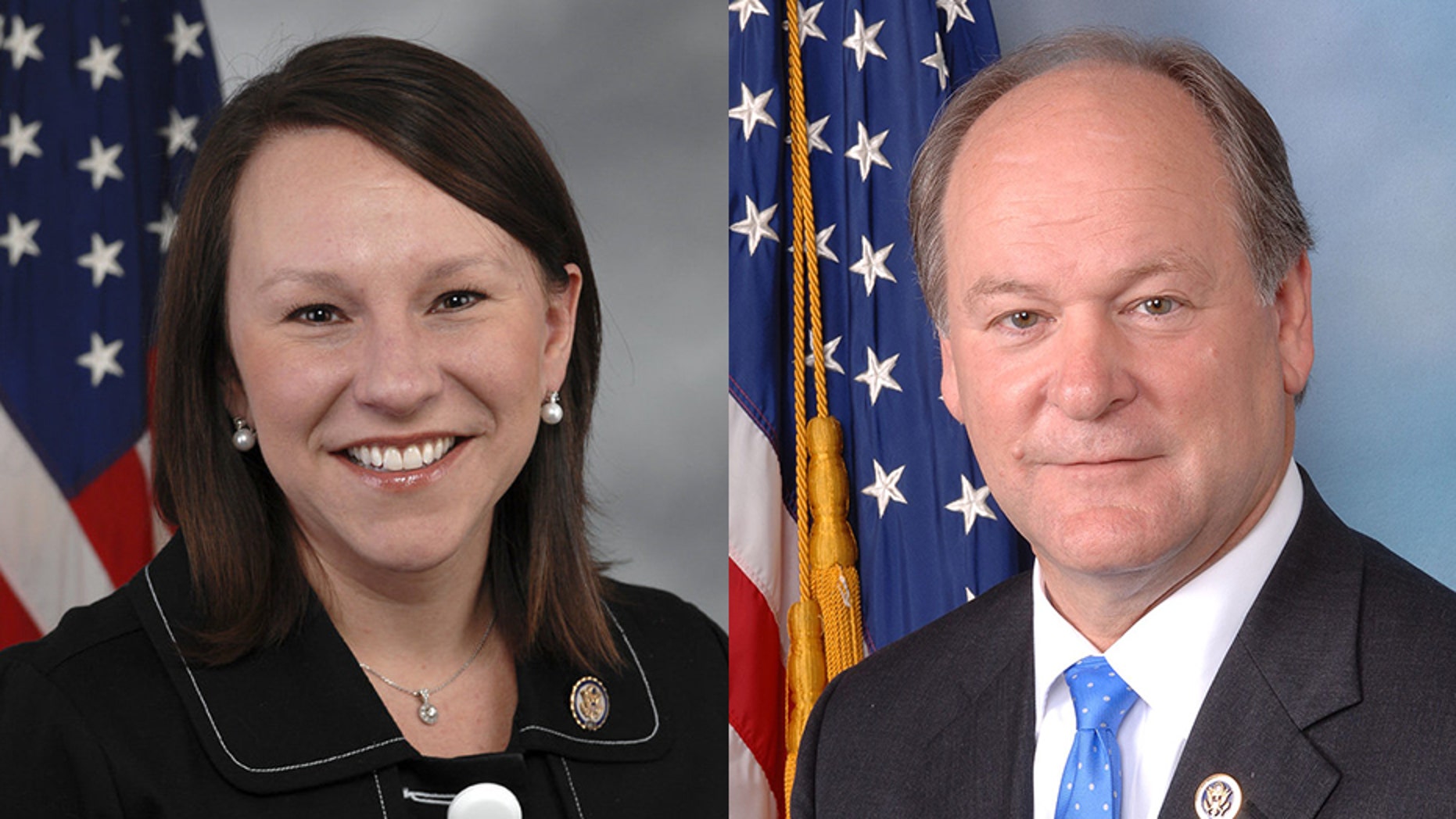 Rep. Martha Roby (left) and former Rep. Bobby Bright (right) face off in a Republican runoff election in July. Roby beat Bright for the current seat in 2010.