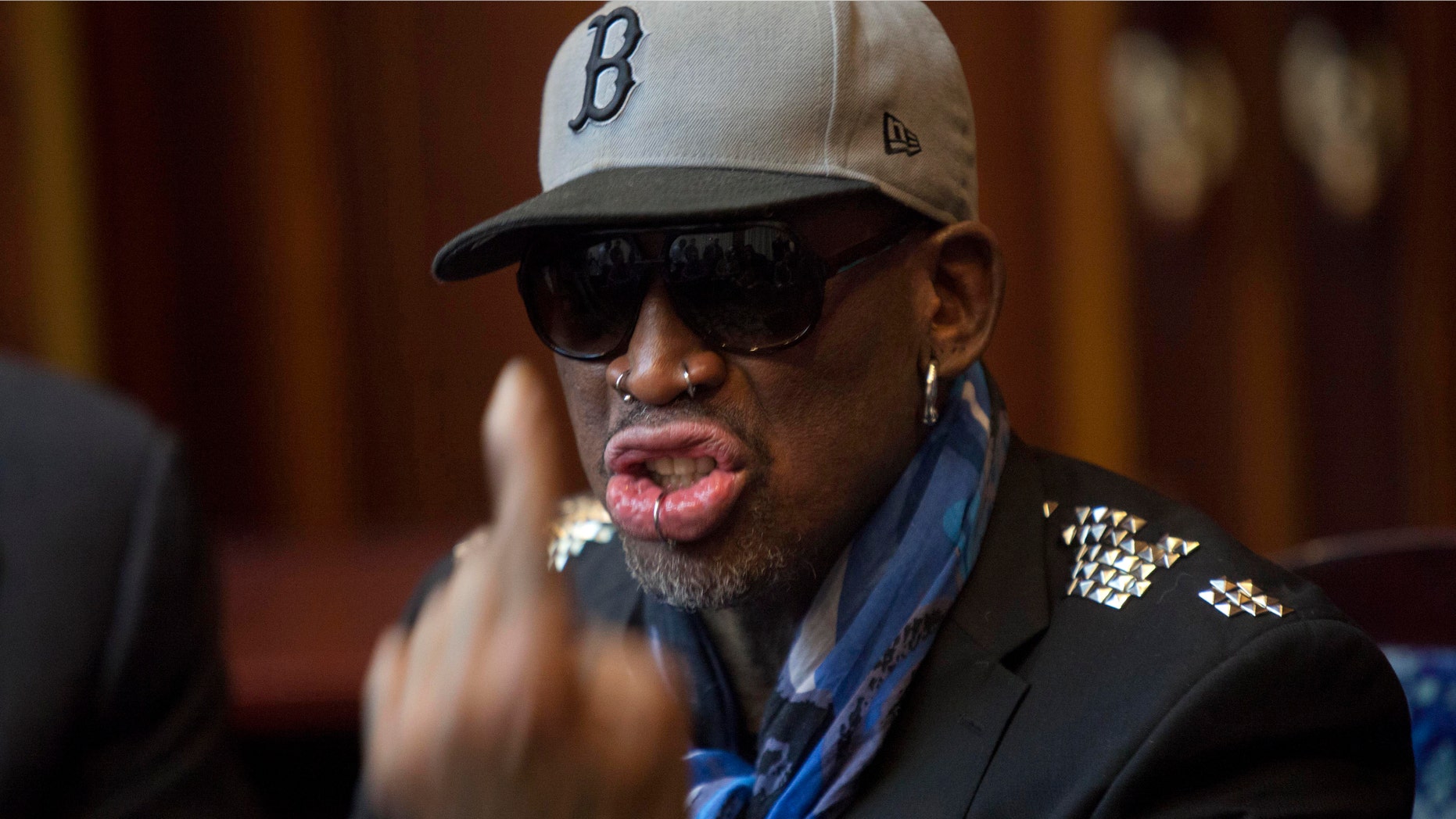 Dennis Rodman's trip was unrelated to Otto Warmbier's plight.