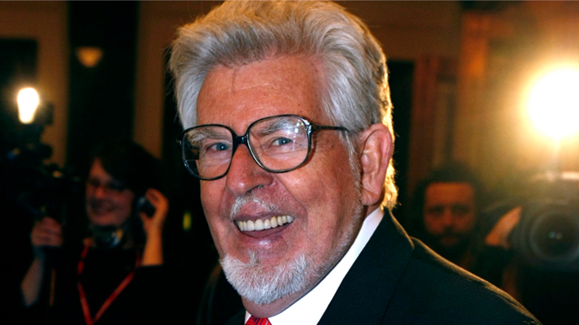 July 1, 2008: Entertainer Rolf Harris arrives on the red carpet for the ARIA Hall of Fame event in Melbourne.