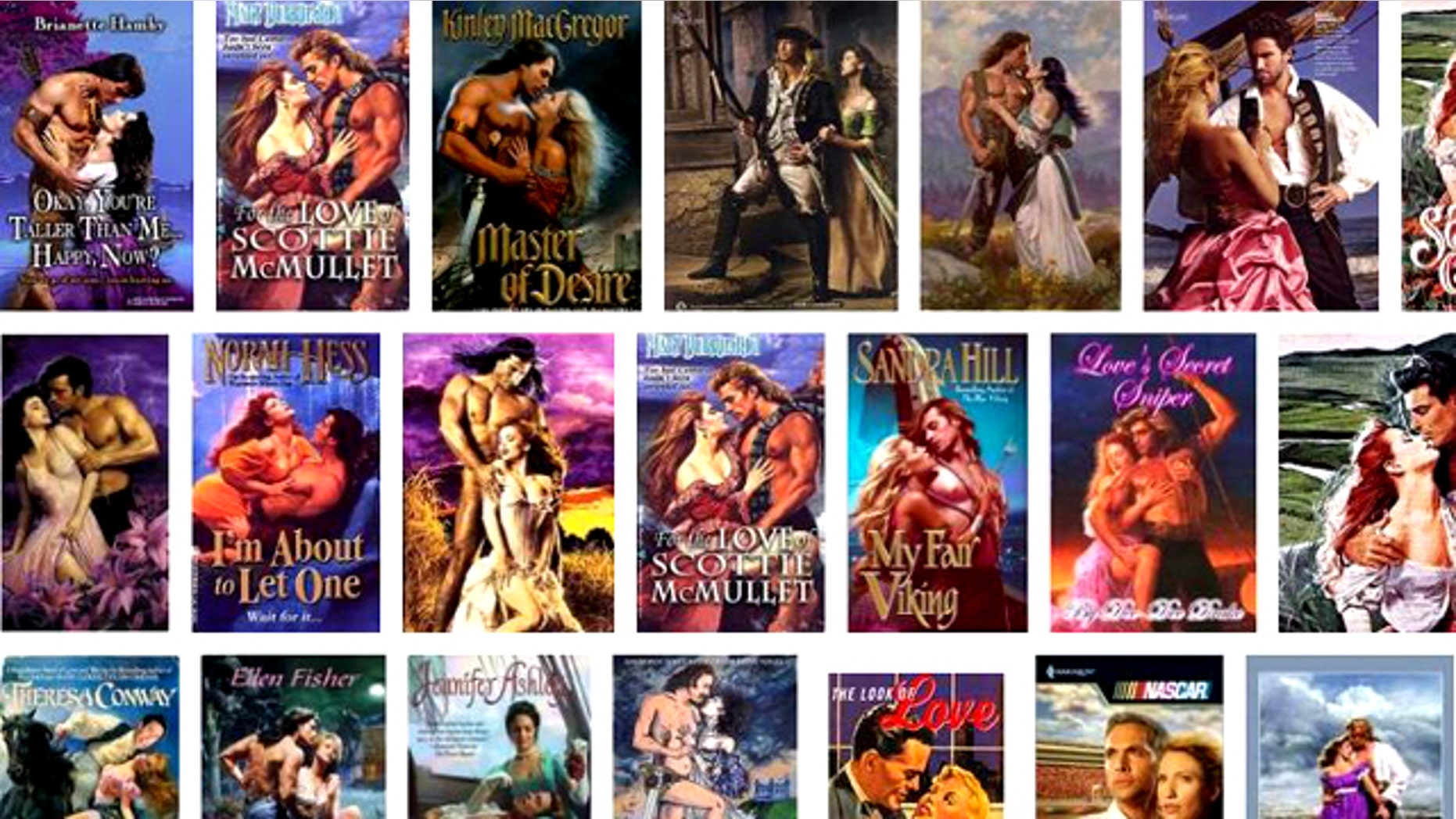 The colorful, graphic covers of romance novels are an instantly identifiable characteristic of the genre, which has proved a dominant force in ebook sales.