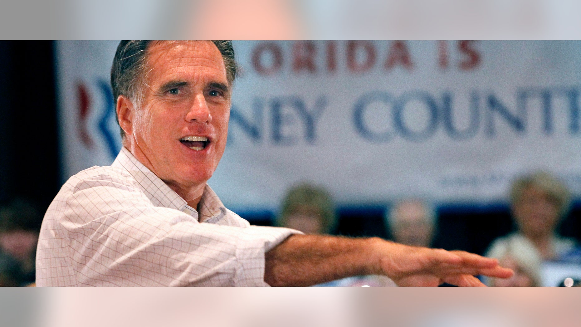 FILE - In this Oct. 4, 2011 file photo of Mitt Romney. (AP Photo/Reinhold Matay, File)
