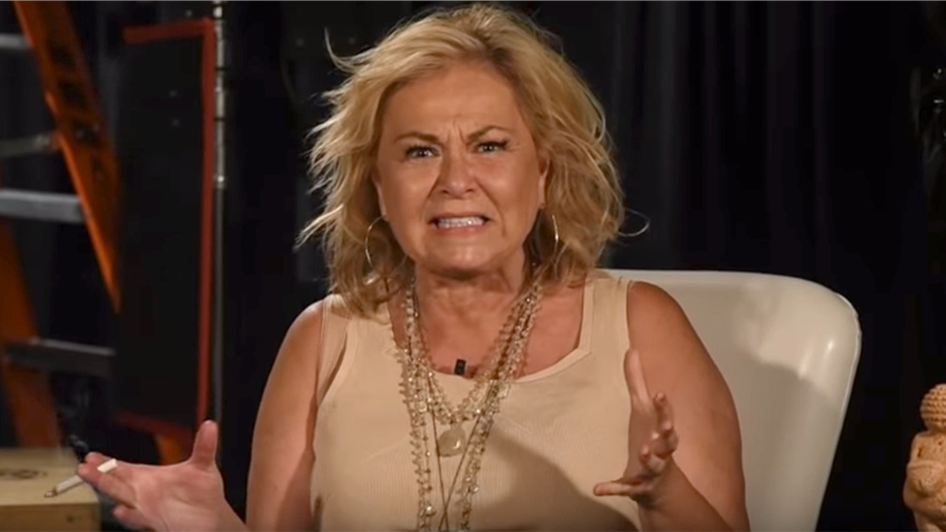 Roseanne Barr called out the double standard she sees in Hollywood's treatment of James Gunn.