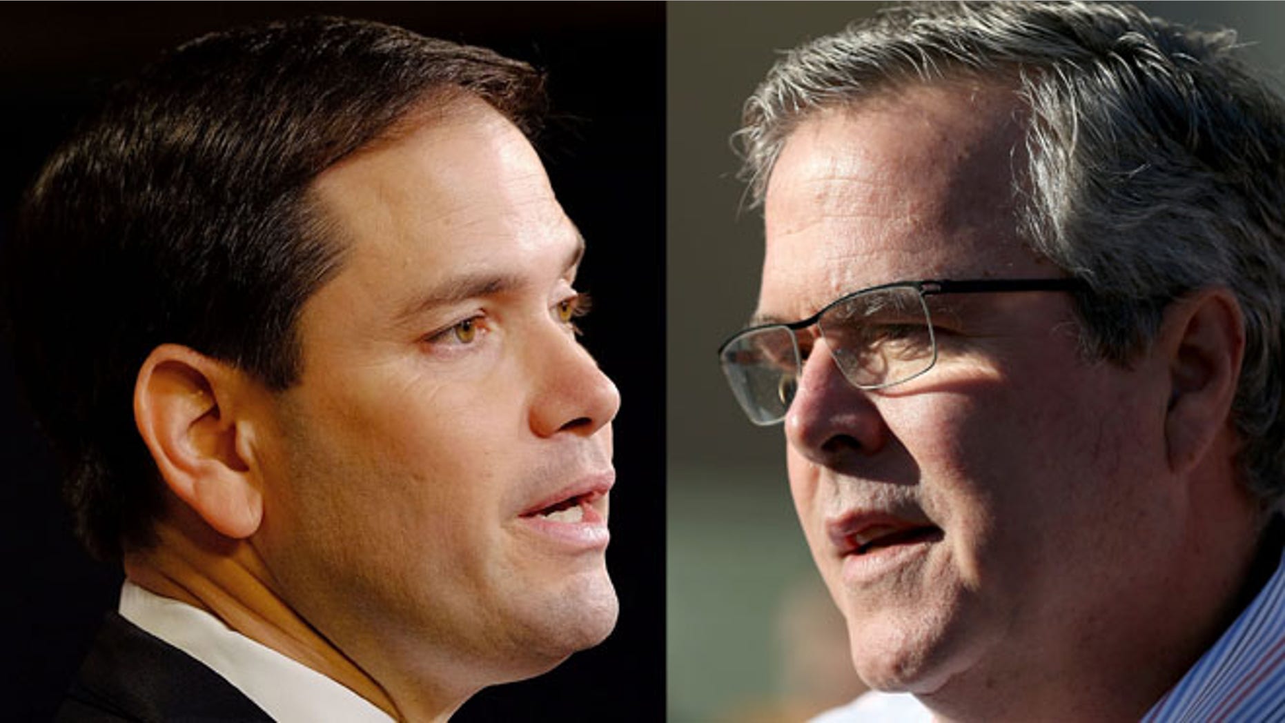 Marco Rubio (left) and Jeb Bush. (Photos: Getty Images)