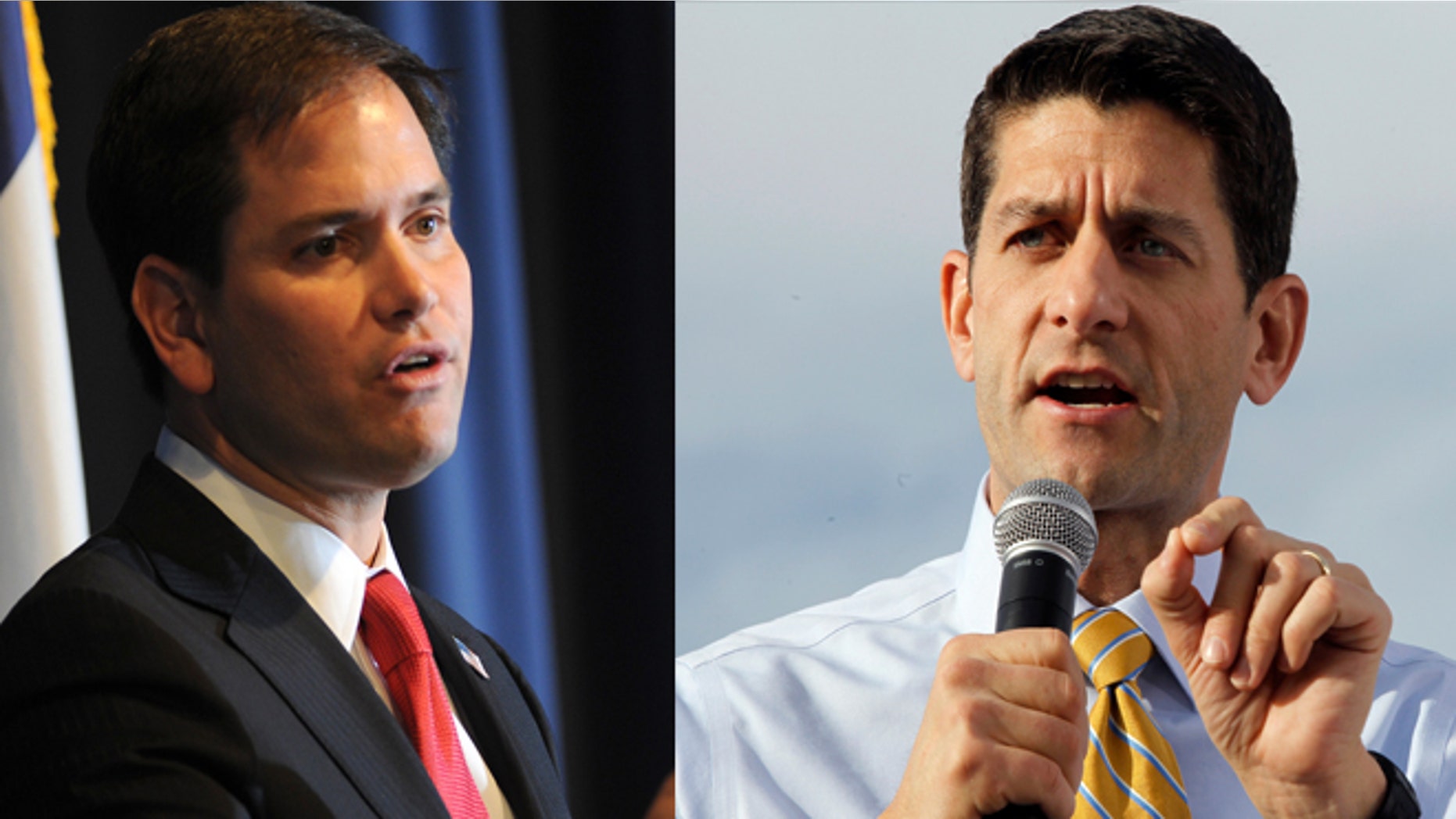 (LEFT) Sen. Marco Rubo (R-FL) and (RIGHT) Rep. Paul Ryan (WI).