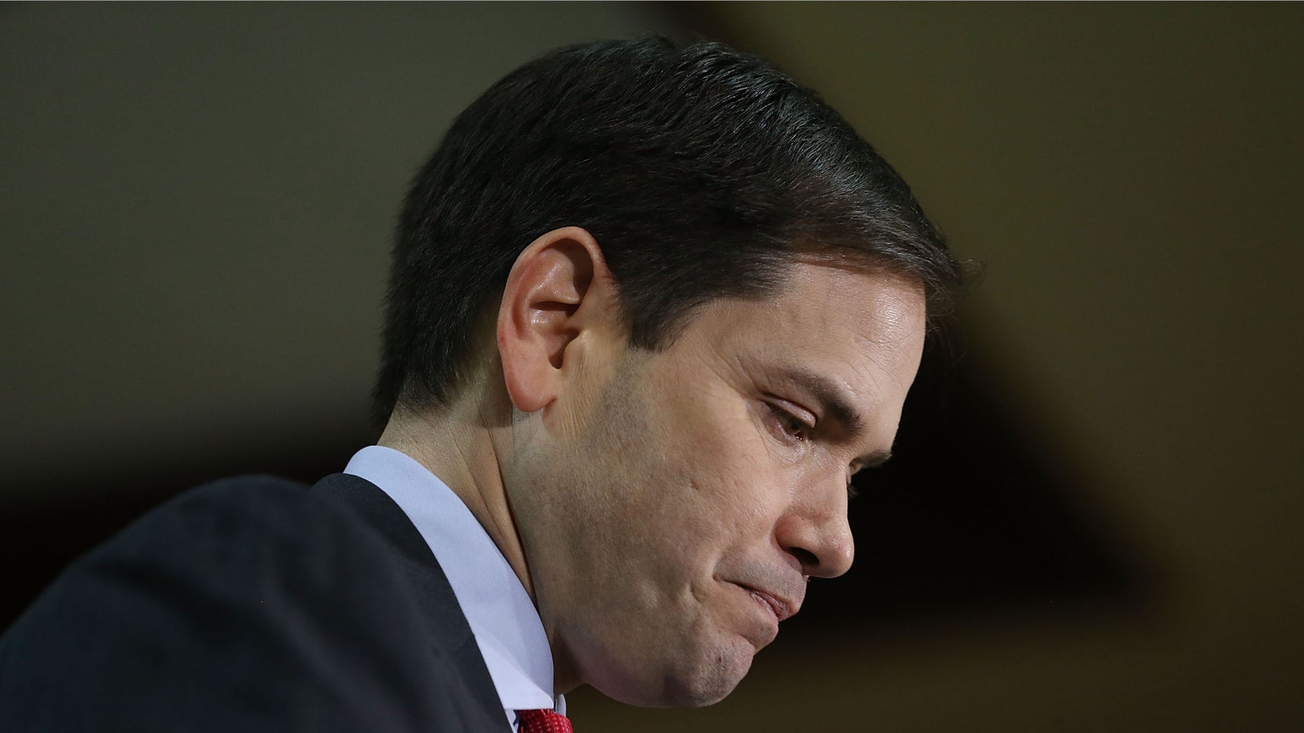 Sen. Marco Rubio at theTampa Convention Center on March 7, 2016 in Tampa, Florida.