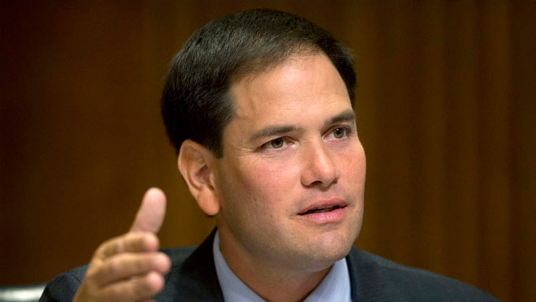 July 9, 2014: Florida GOP Sen. Marco Rubio on Capitol Hill in Washington, D.C .