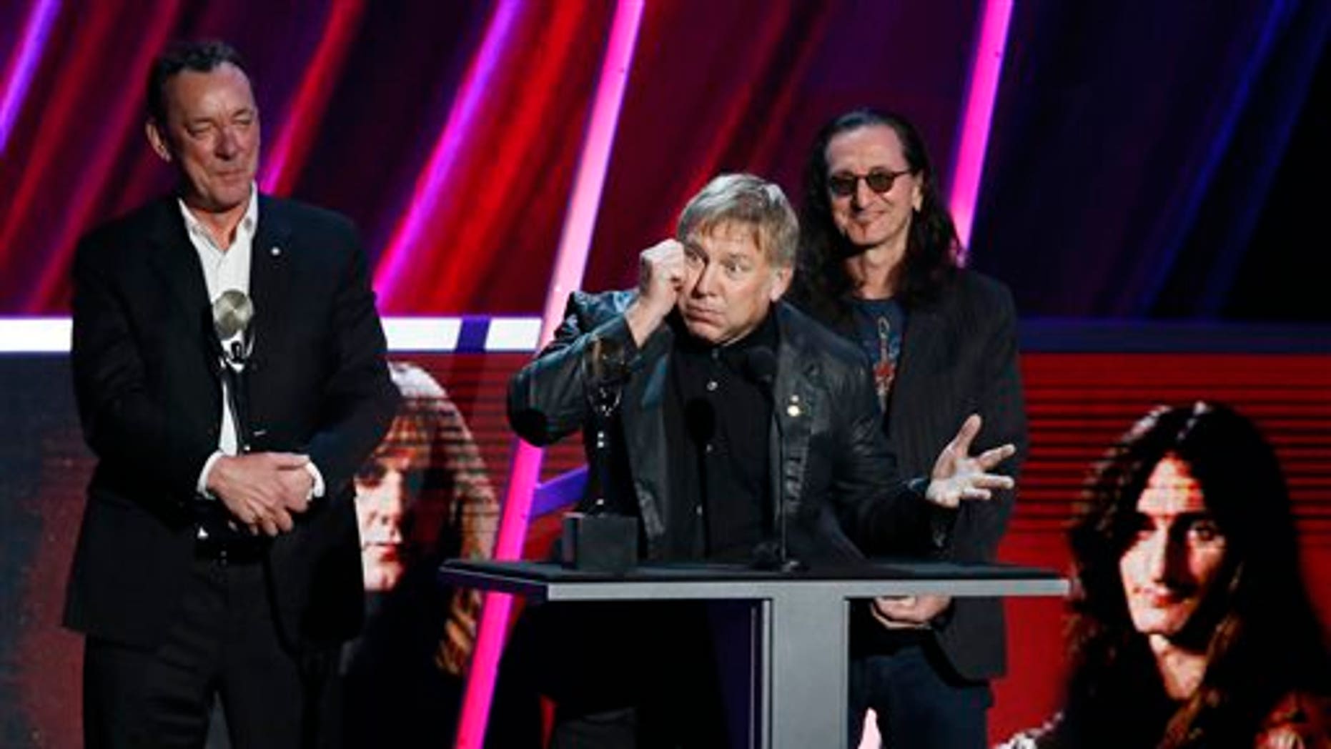 Rush Jams Into Rock And Roll Hall Of Fame Fox News 8389