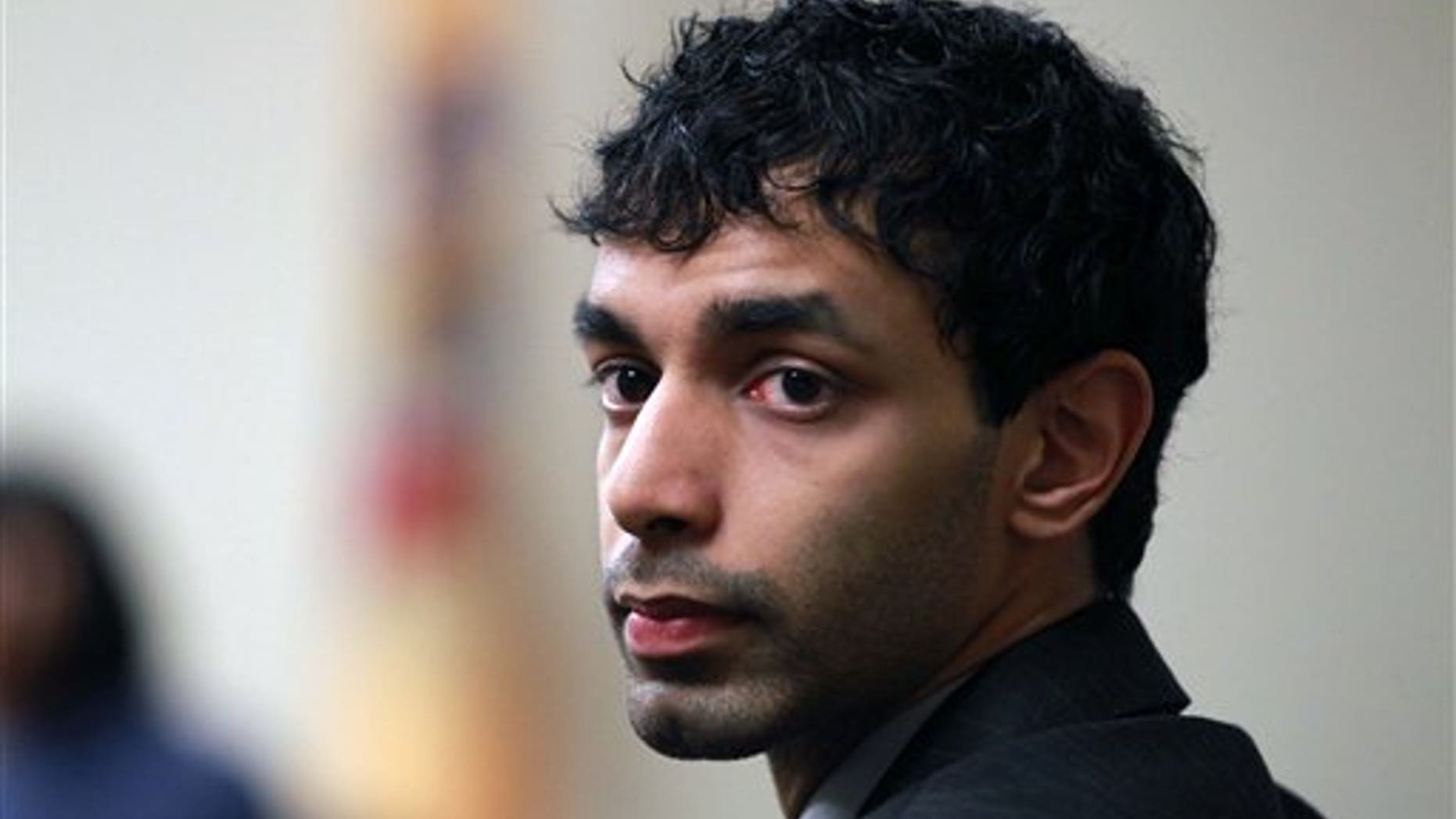 March 9: Dharun Ravi, the former Rutgers University student waits before court proceedings in New Brunswick, N.J.