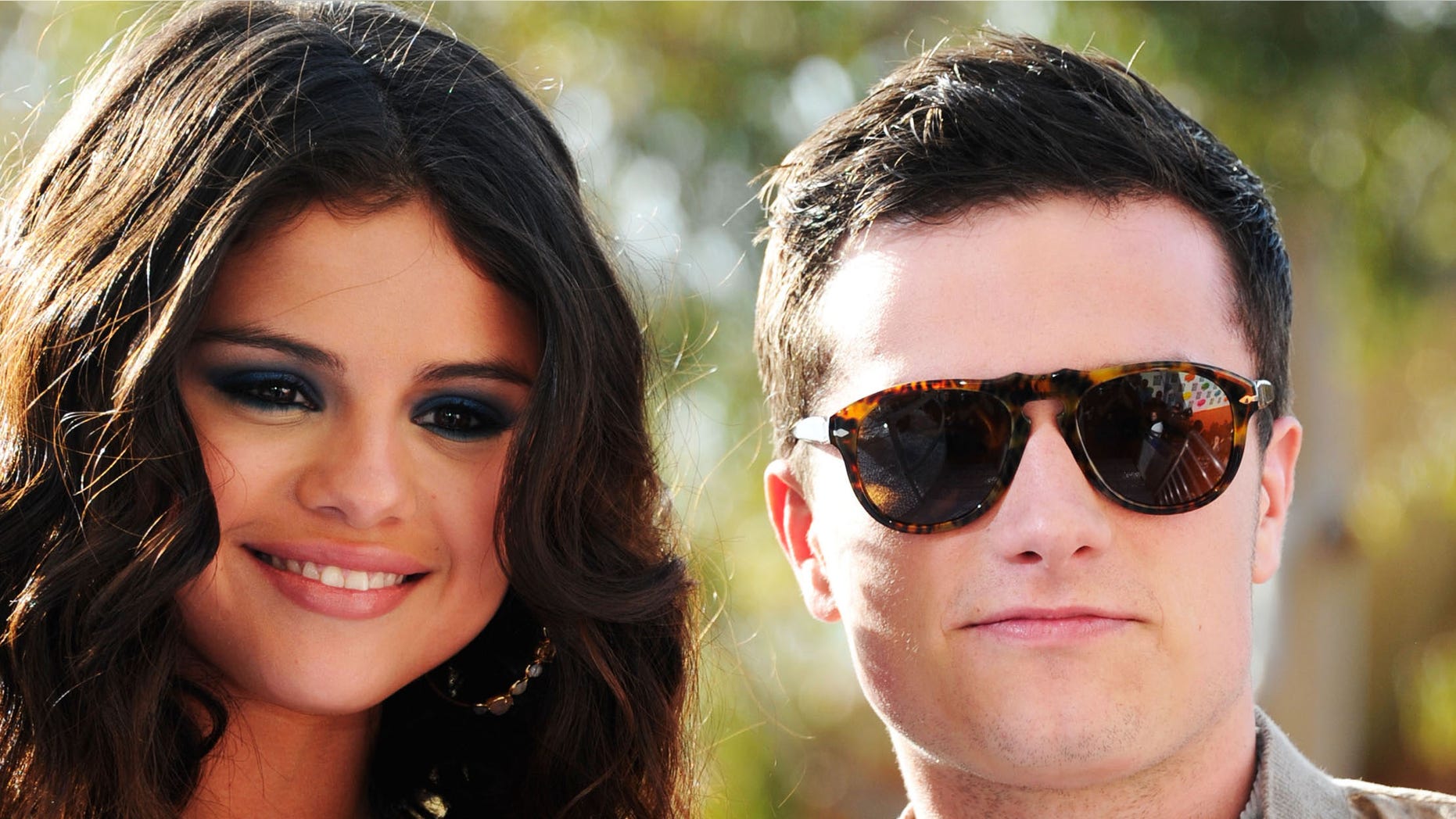 Selena Gomez and Josh Hutcherson.