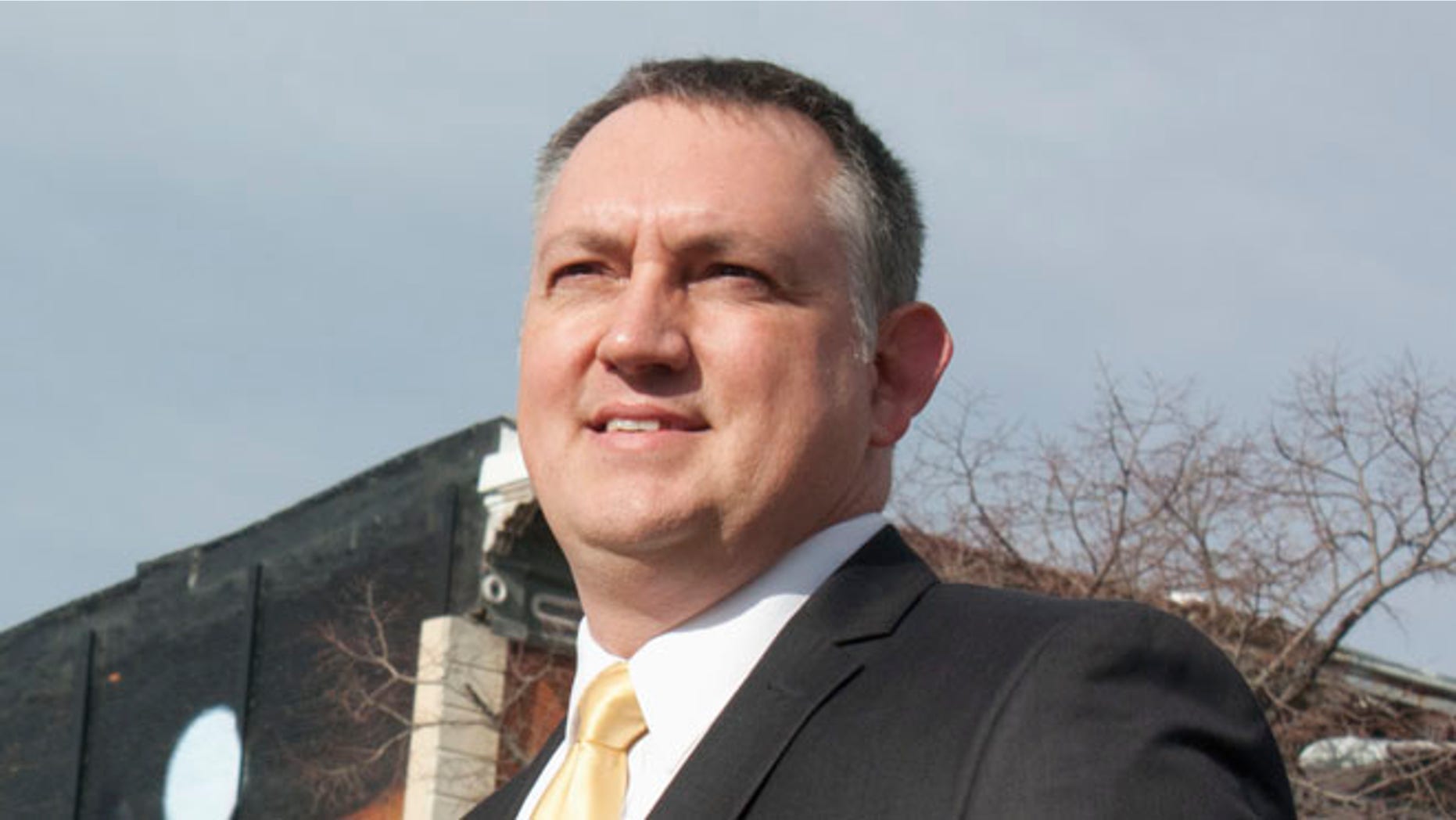 FILE: Jan. 19, 2014: Democrat Robert Mellon, one of two Democrats and three Republicans running for Rep. Aaron Shock's open seat. Quincy, Ill.