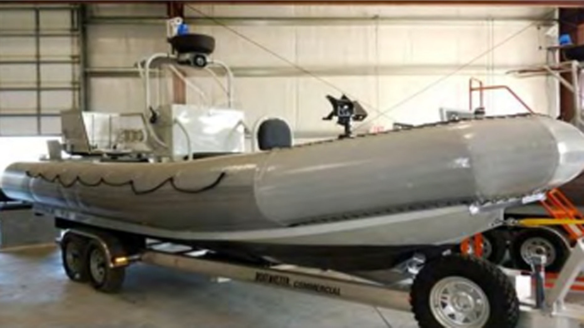 One of the patrol boats purchased for the Afghan National Police.