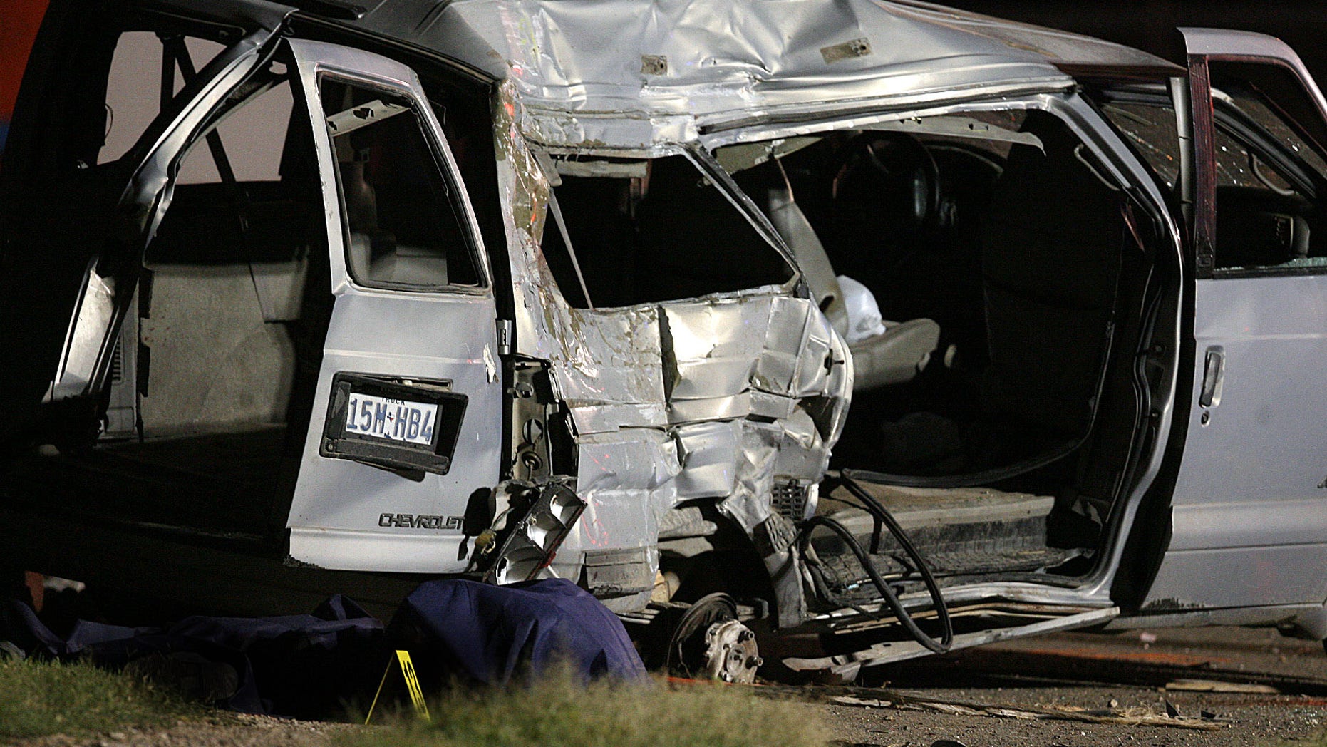 April 11: A 15-year-old boy is facing nine counts of murder after crashing a van carrying suspected illegal immigrants.