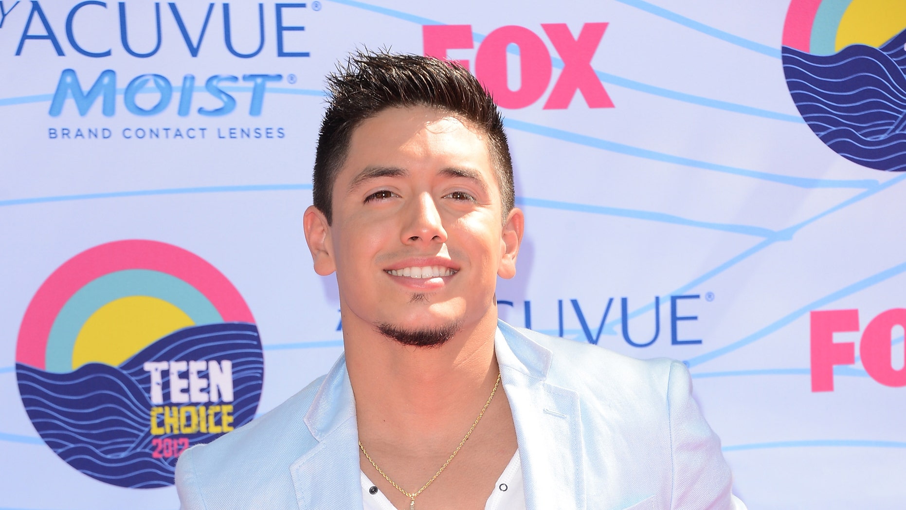 UNIVERSAL CITY, CA - JULY 22: Singer Stefano Langone arrives at the 2012 Teen Choice Awards at Gibson Amphitheatre on July 22, 2012 in Universal City, California. (Photo by Jason Merritt/Getty Images)