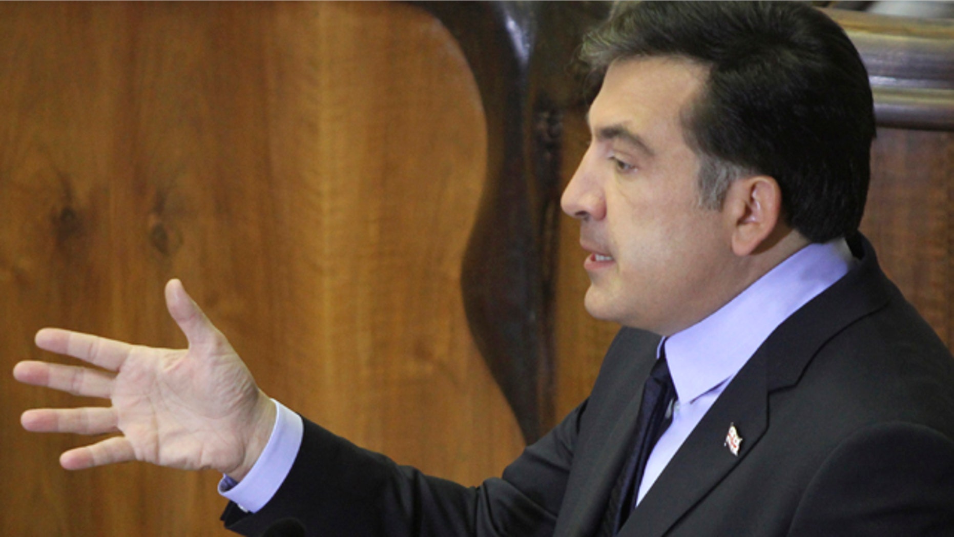 Feb. 28: Georgia's President Mikheil Saakashvili delivers his annual state of the nation address to the Parliament in Tbilisi.