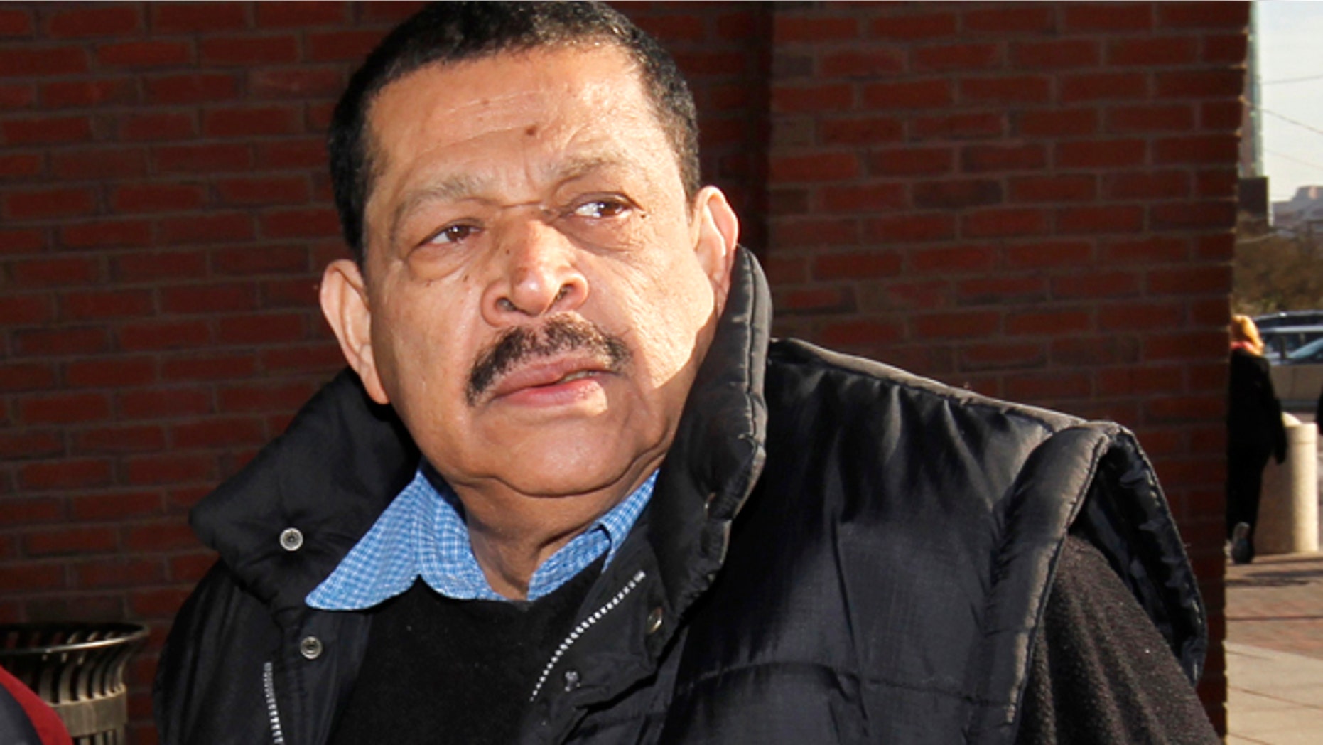 FILE - In this Dec. 19, 2011 file photo, Inocente Orlando Montano, a former Salvadoran military officer, arrives at federal court in Boston. Montano is expected to stand for federal sentencing on immigration charges next week in Boston, yet it could be the former El Salvadoran military colonelâs alleged war crimes and not his lies on U.S. immigration forms that take center stage. (AP Photo/Steven Senne, File)