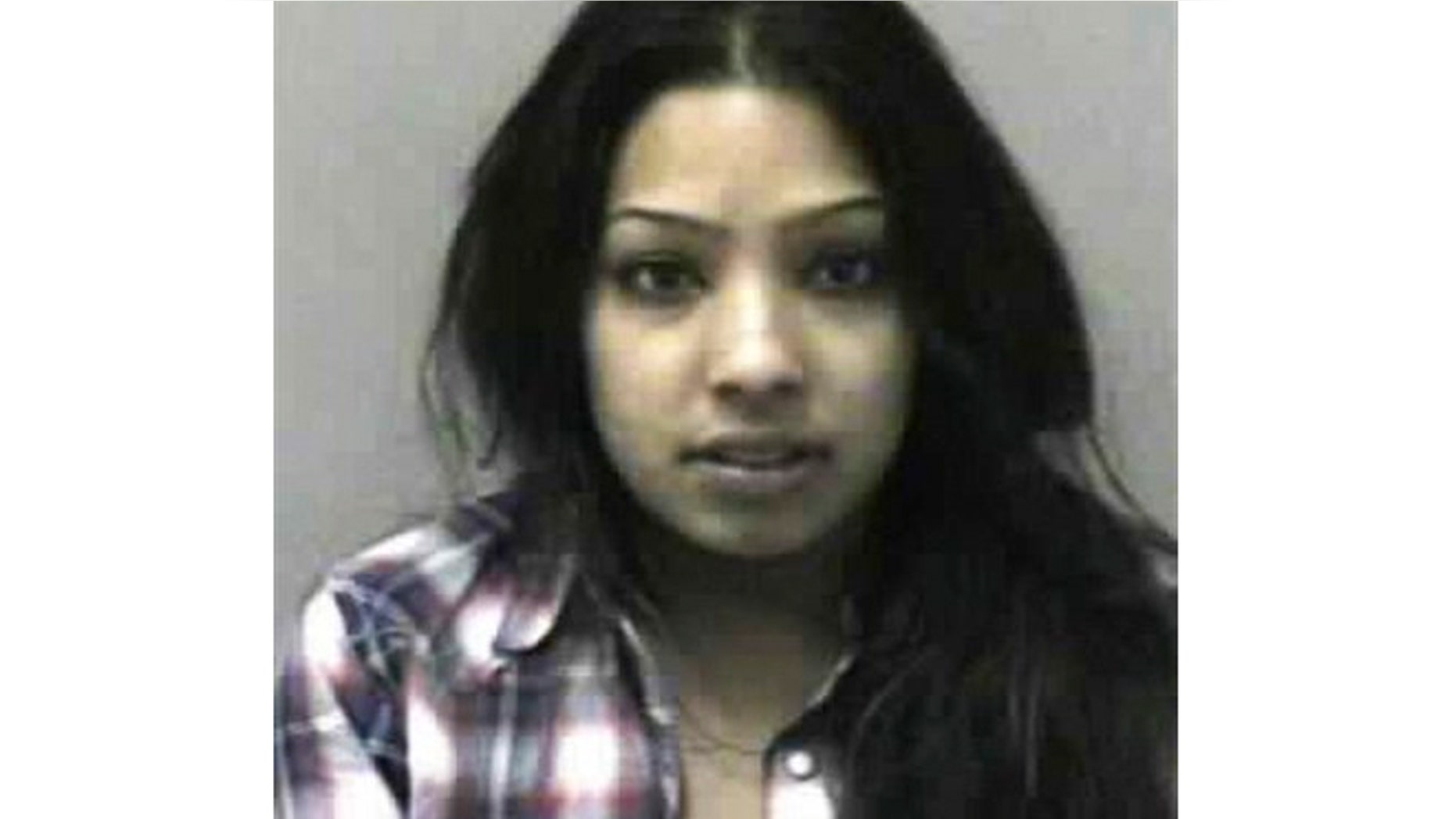 This image provided by the West Virginia Regional Jail & Correctional Facility Authority shows the booking photo of, Salwa Amin, a cast member of the MTV reality show "BUCKWILD."