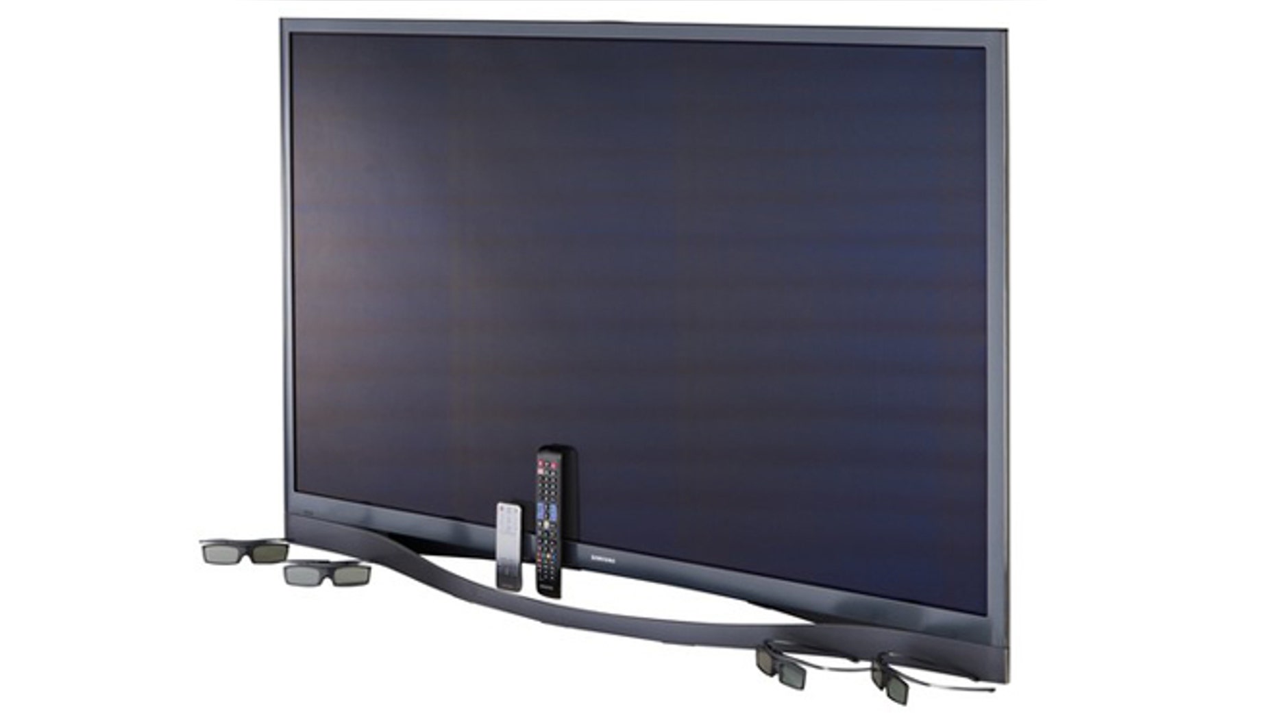 A 60-inch 3D-capable plasma HDTV from Samsung with 1080p resolution, 4 HDMI inputs, and 1 component-video input.