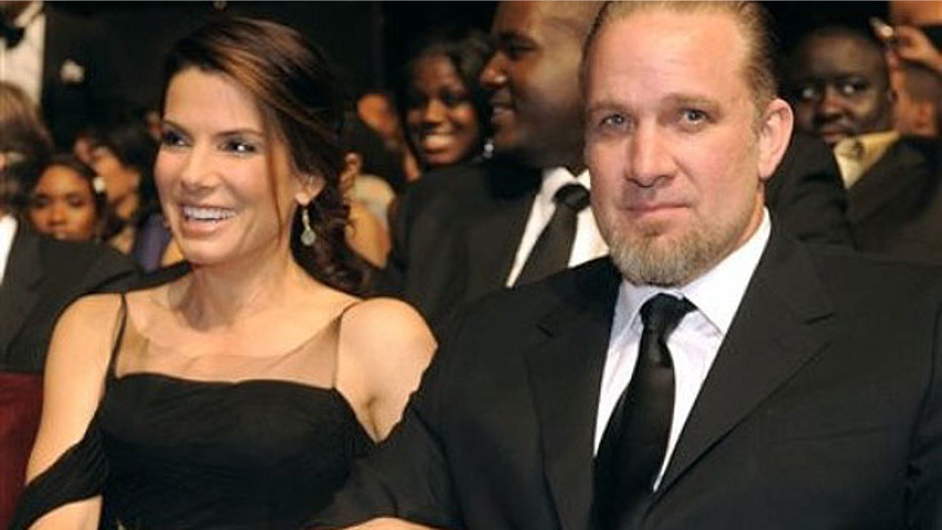 Bullock with ex-husband Jesse James.