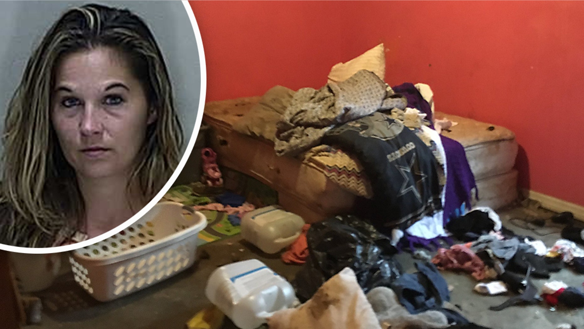 Florida sheriff’s deputies on Wednesday said they arrested a woman who allegedly left six children by themselves at a home whose living conditions were described by authorities as “some of the worst they had ever seen.”