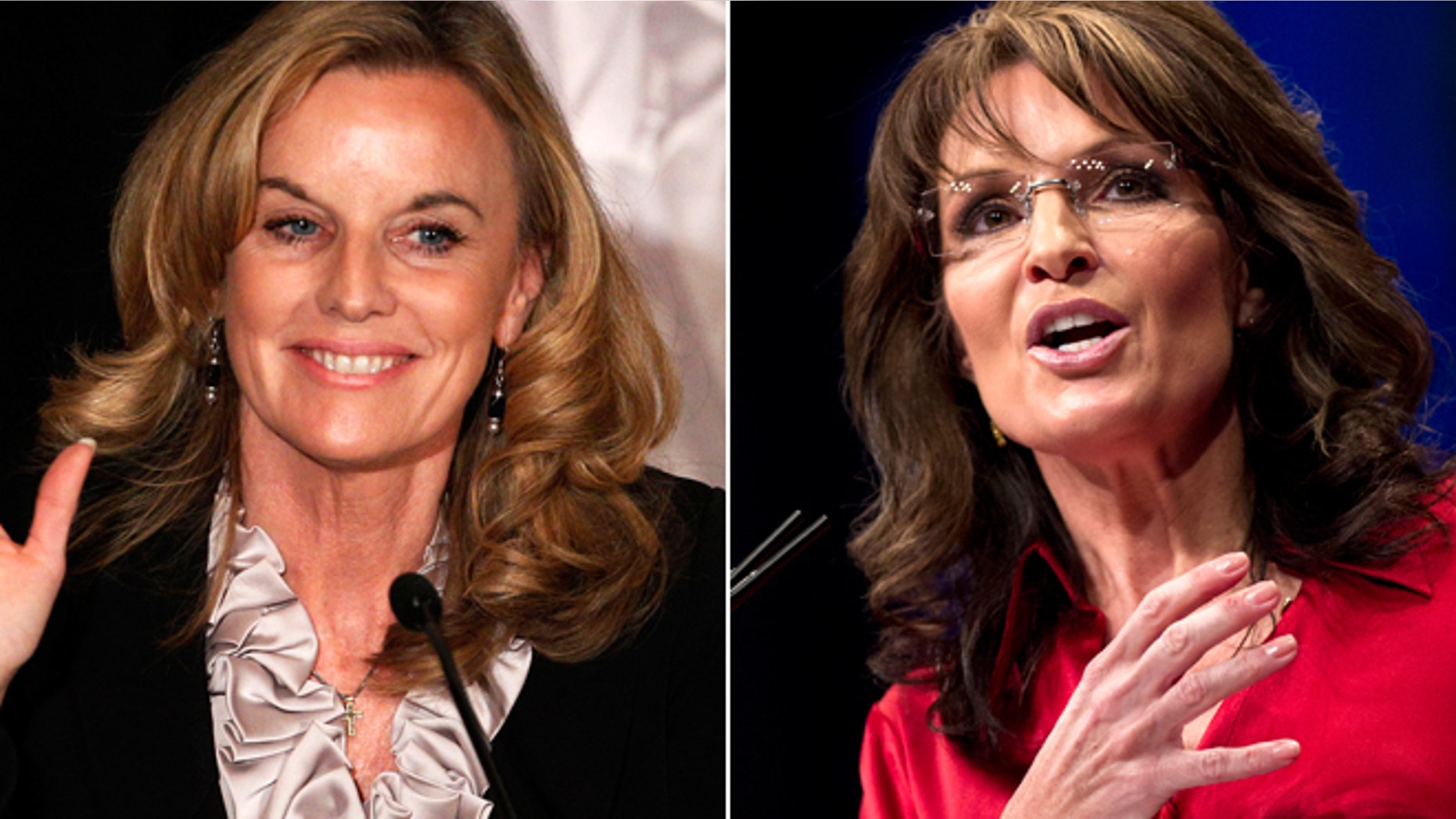 Republican Senate candidate Sarah Steelman of Missouri, seen at left in a February 2012 file photo, has received some high-profile support, most notably from Sarah Palin.