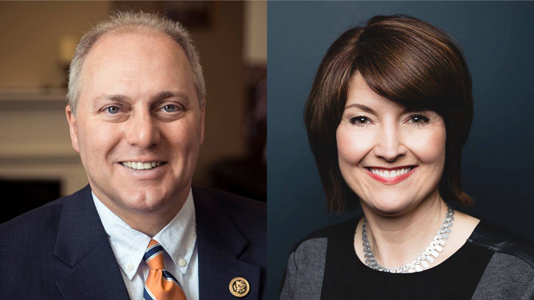 The suspect was accused of leaving threatening messages for House Majority Whip Steve Scalise and Republican Conference Chairwoman Rep. Cathy McMorris Rodgers, seen here.