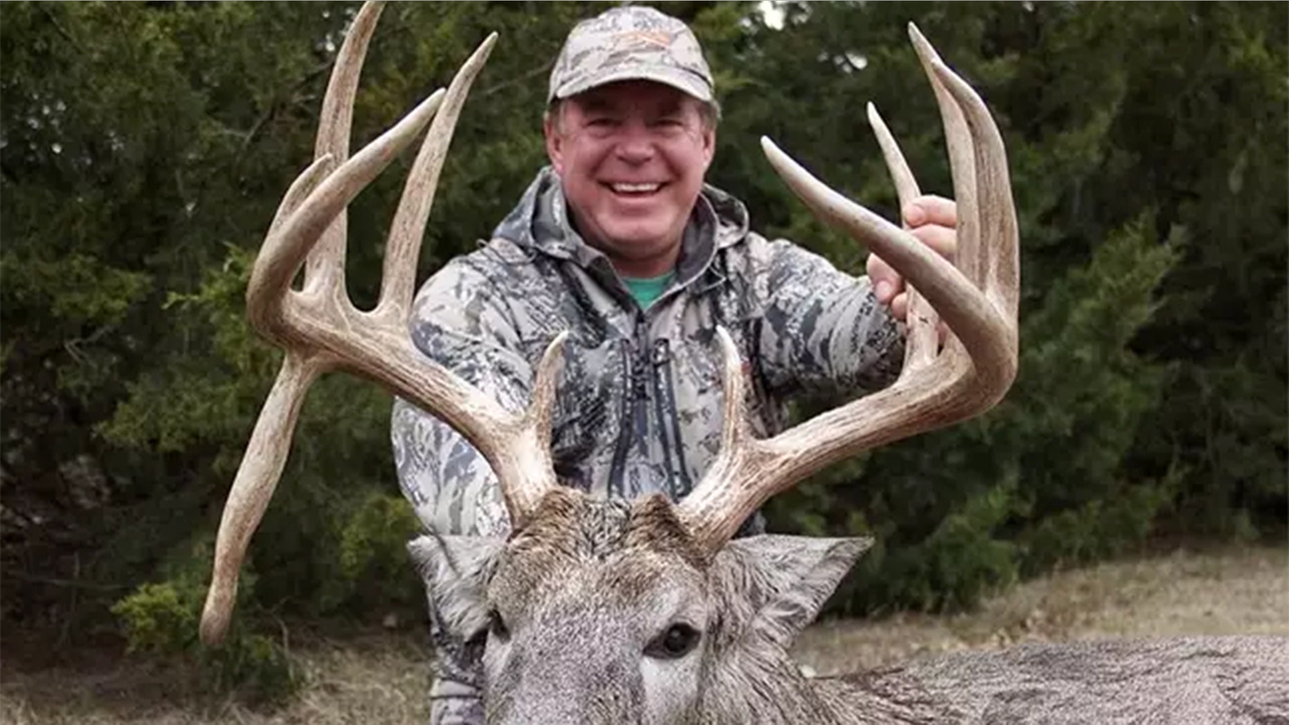 Worth the Wait: Phillips hunted five full days straight to take this 180-class Kansas drop-tine.