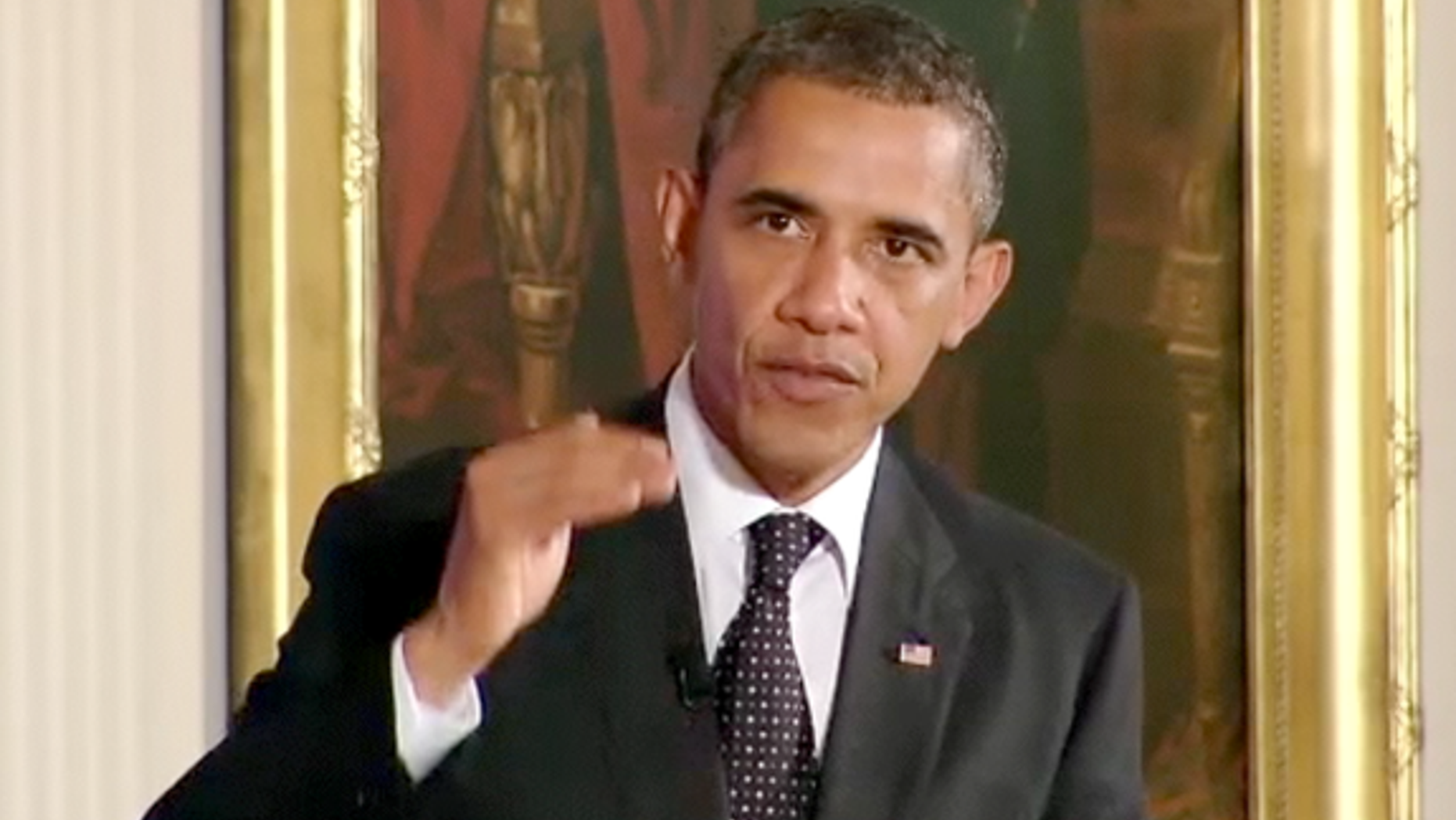 The President answers a tweeted question on space policy
