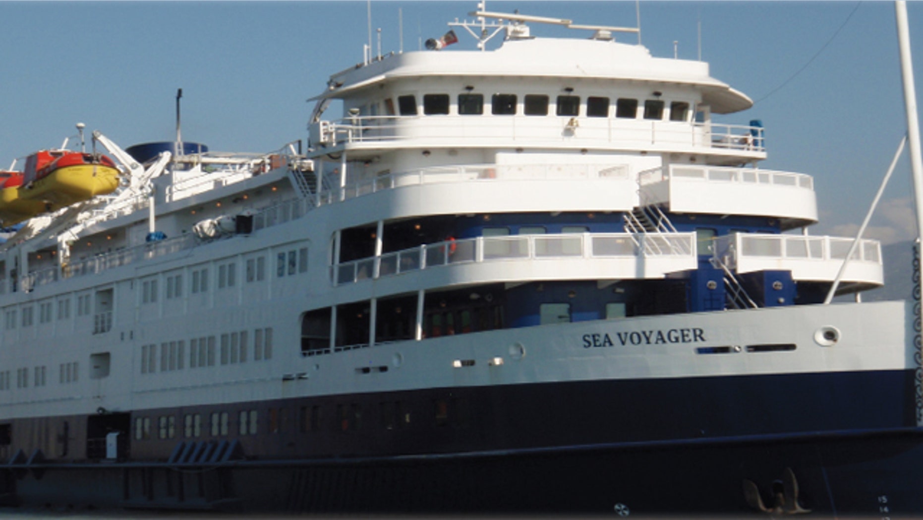 St. Mary's College of Maryland has moved some students into this luxurious cruise ship, now docked at the waterfront campus during dorm repairs.