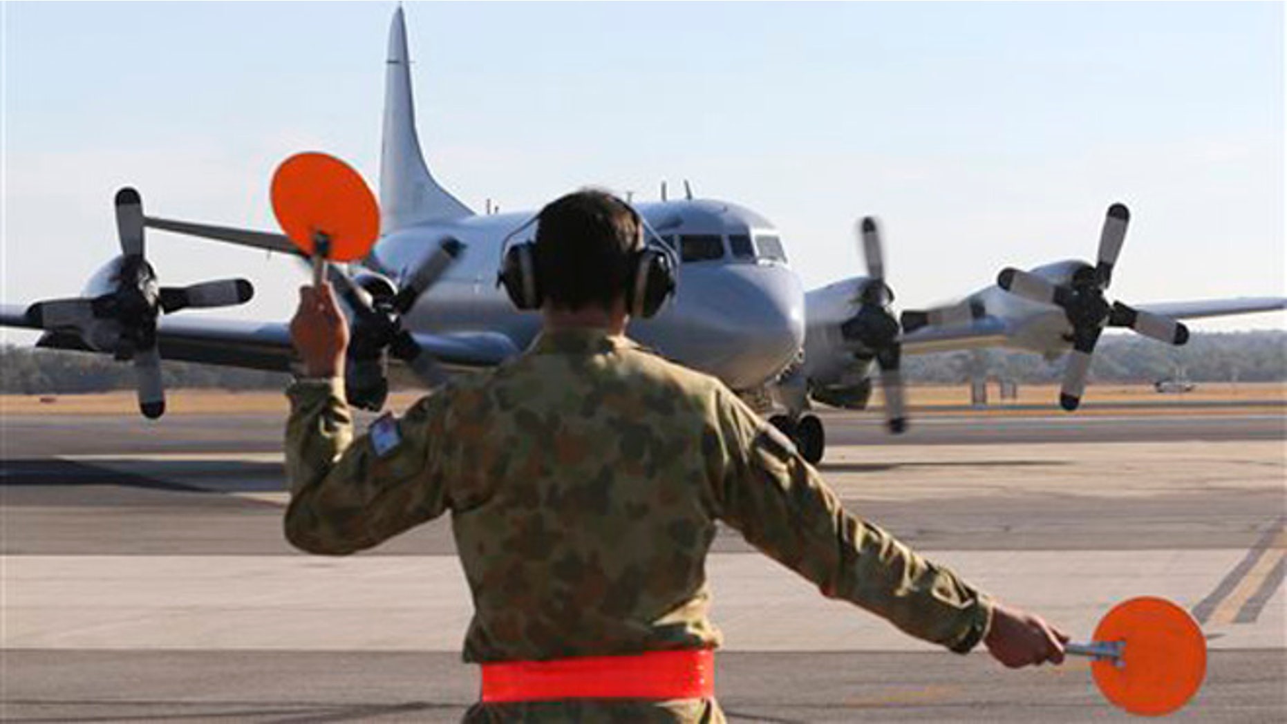 Royal Australian Air Force AP-3C Orion on the tarmac at RAAF Base Pearce, March 27, 2014.