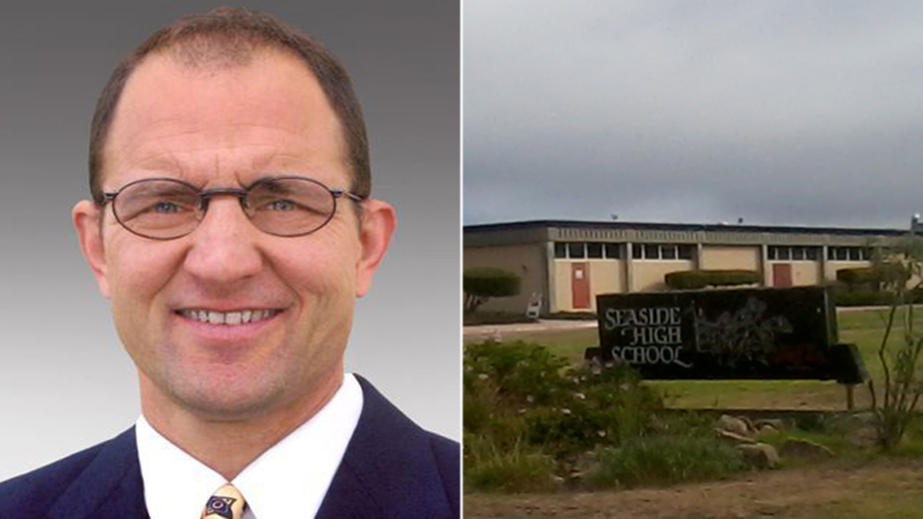 Dennis Alexander, a teacher at Seaside High School in California and a reserve officer with the Sand City Police Department, has been placed on administration leave after accidentally firing his gun during a class and reportedly injuring three students, officials said.