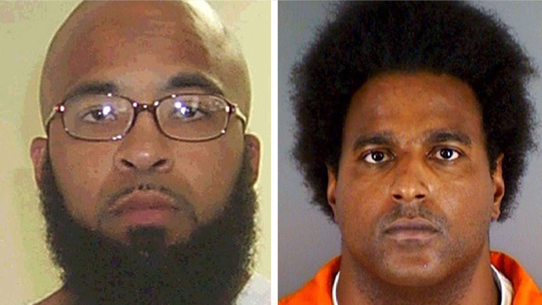 Authorities say Abu Khalid Abdul-Latif, right, and Walli Mujahidh were planning to attack a military recruitment center in Seattle.
