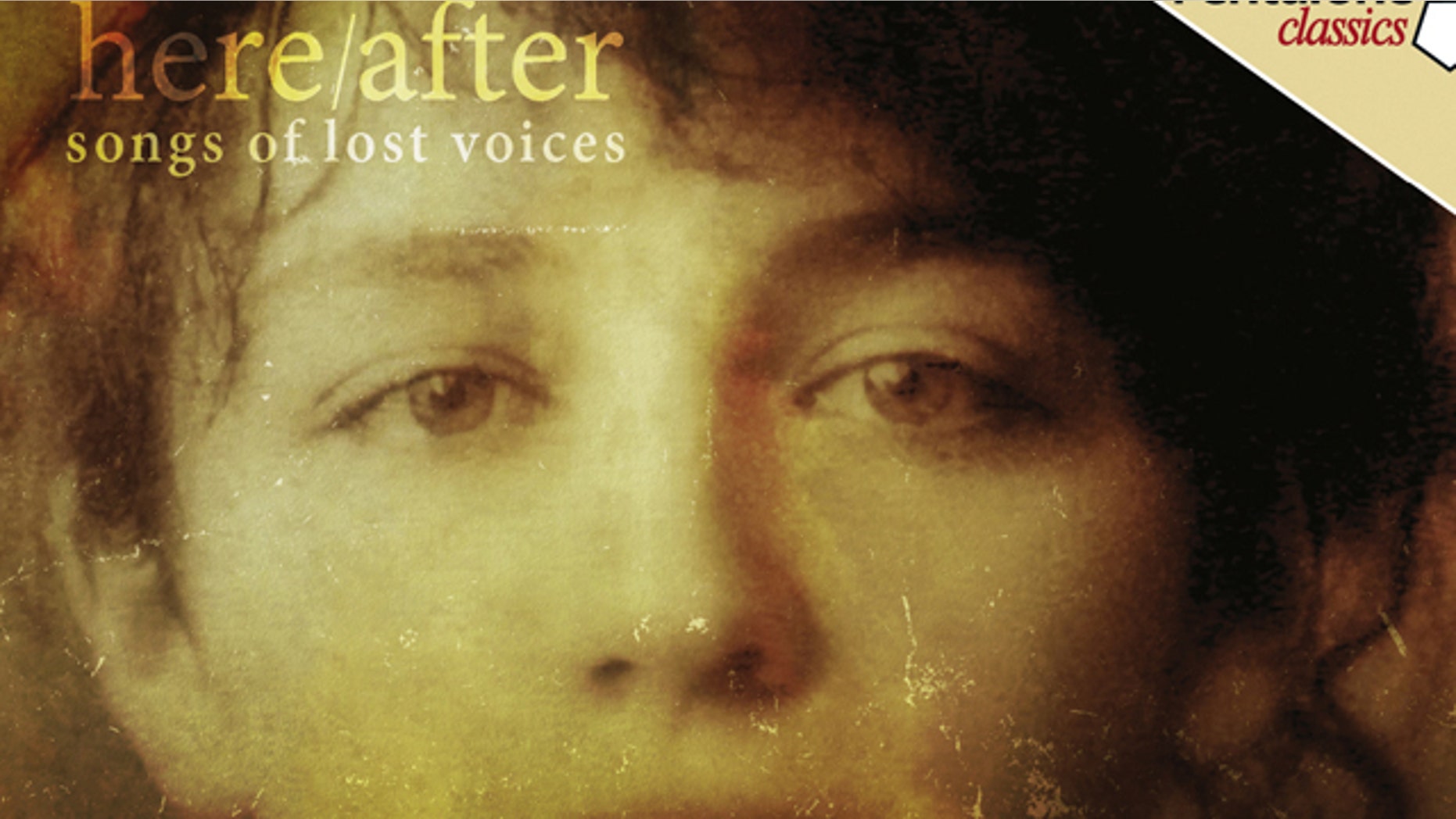 This undated photo provided by composer Jake Heggie shows the cover art for his new album.