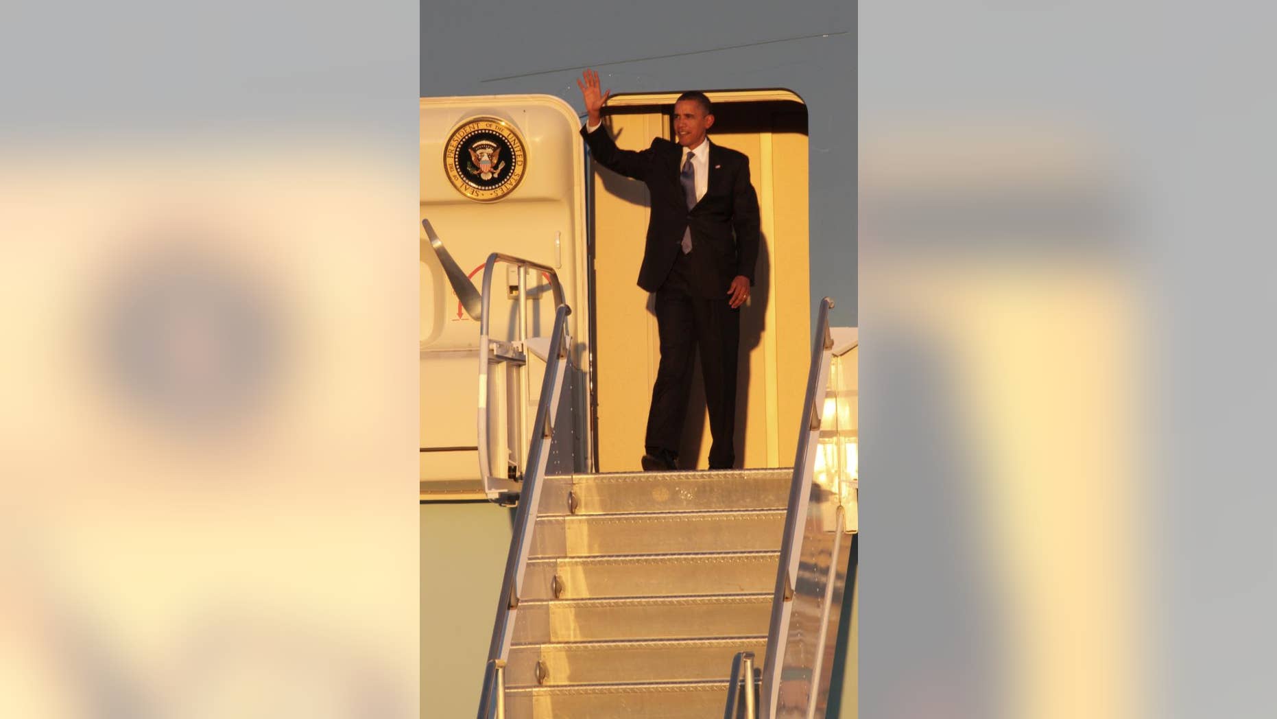 President Obama on the campaign trail this fall/AP